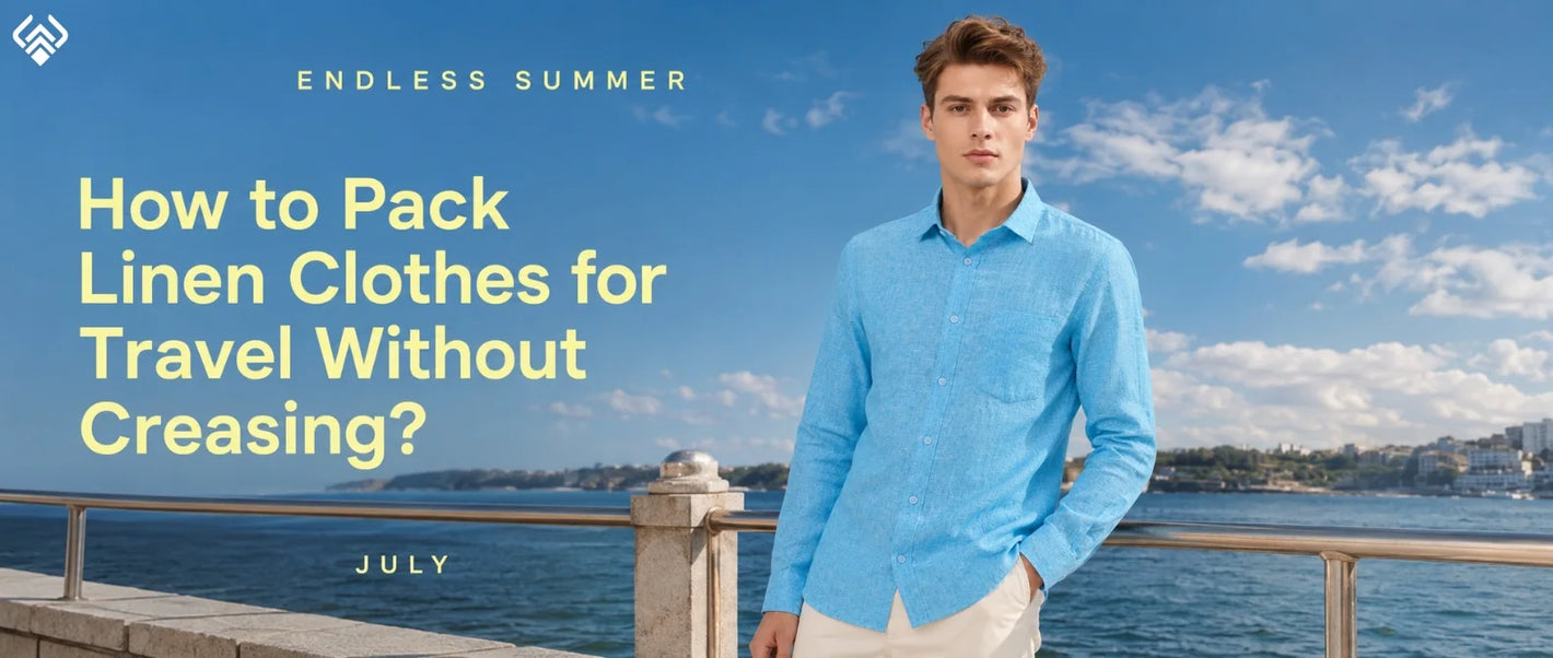 How to Pack Linen Clothes for Travel Without Creasing?