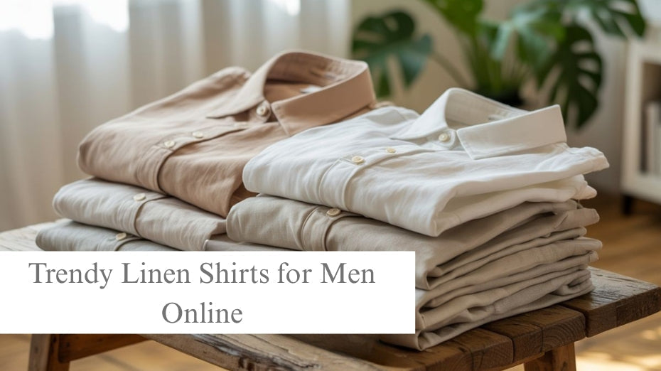 Trendy Linen Shirts for Men Online
