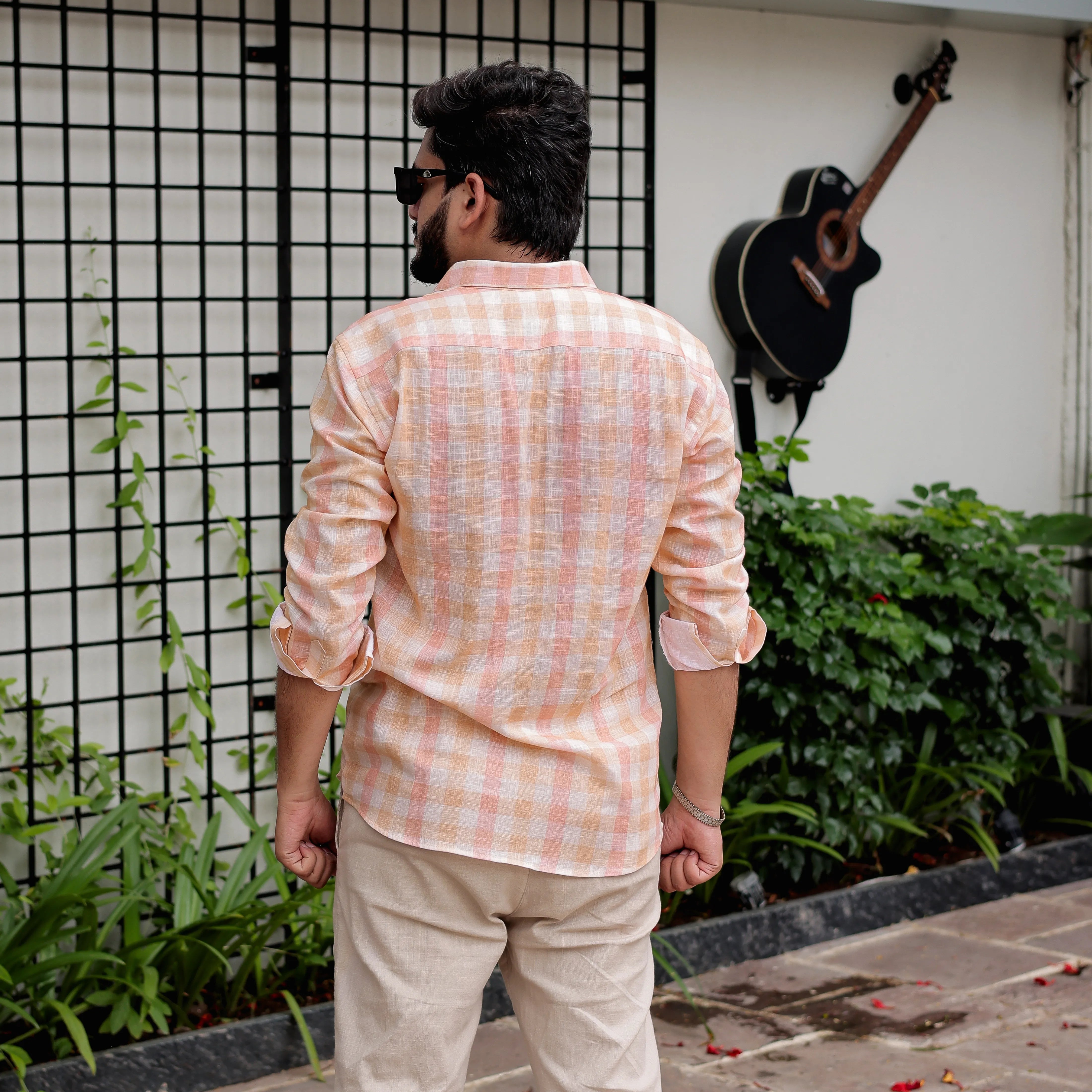 full sleeve linen shirt