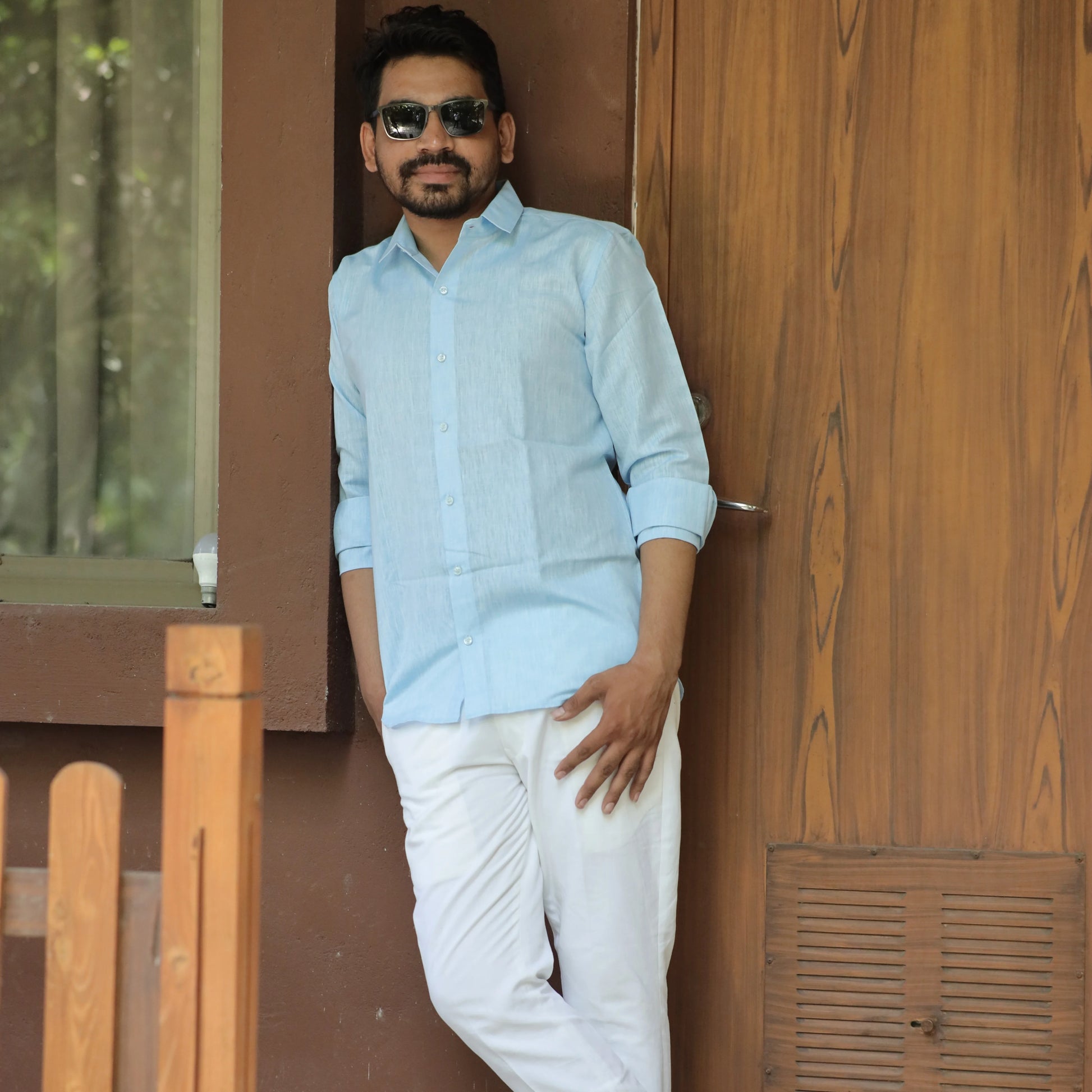 Casual linen shirt