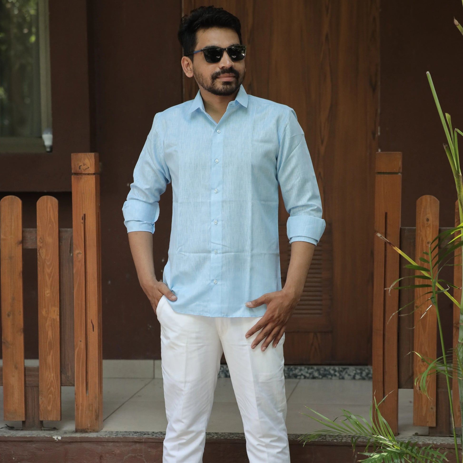 Linen shirt men