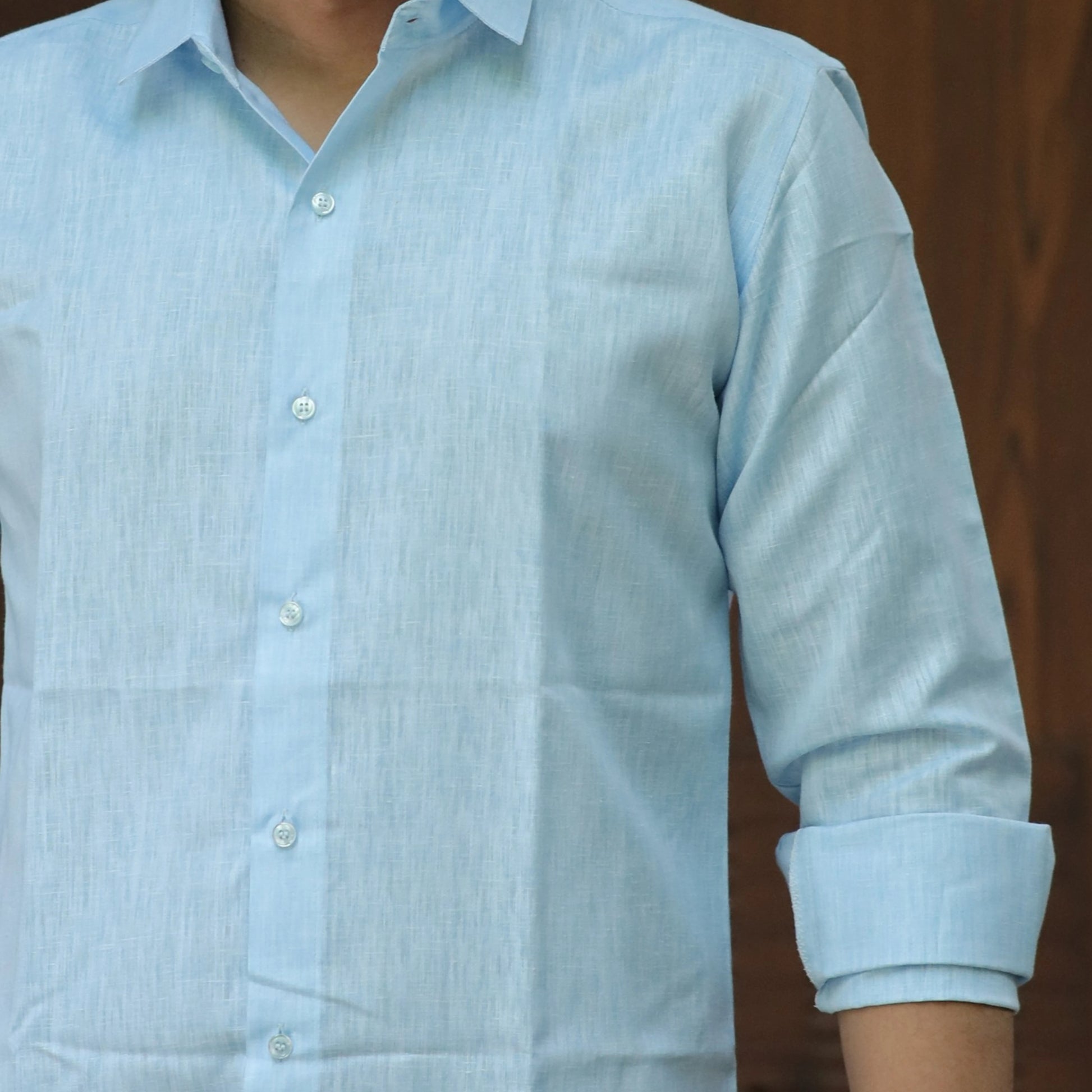 Pure linen shirt