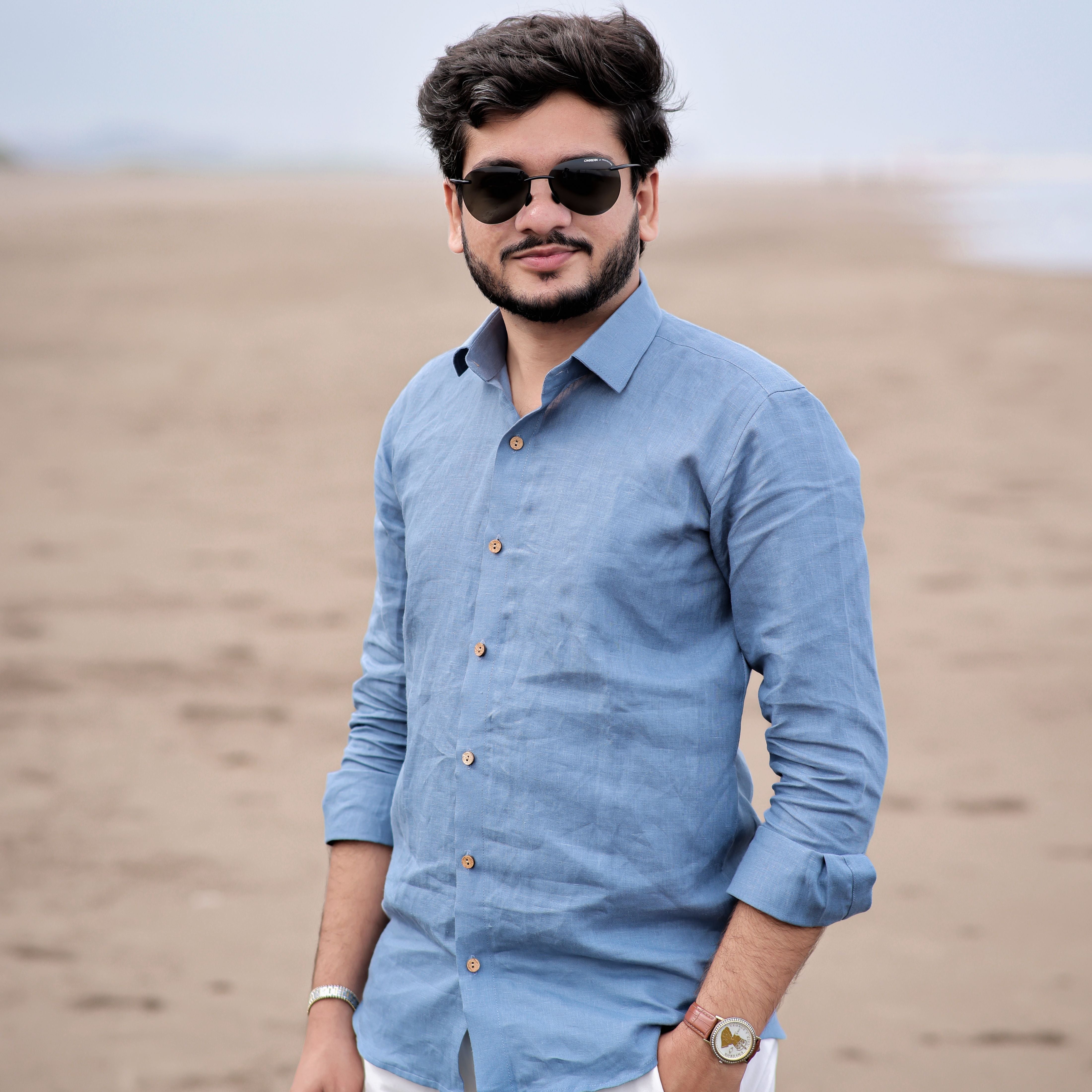 Beach Wear Linen Shirt
