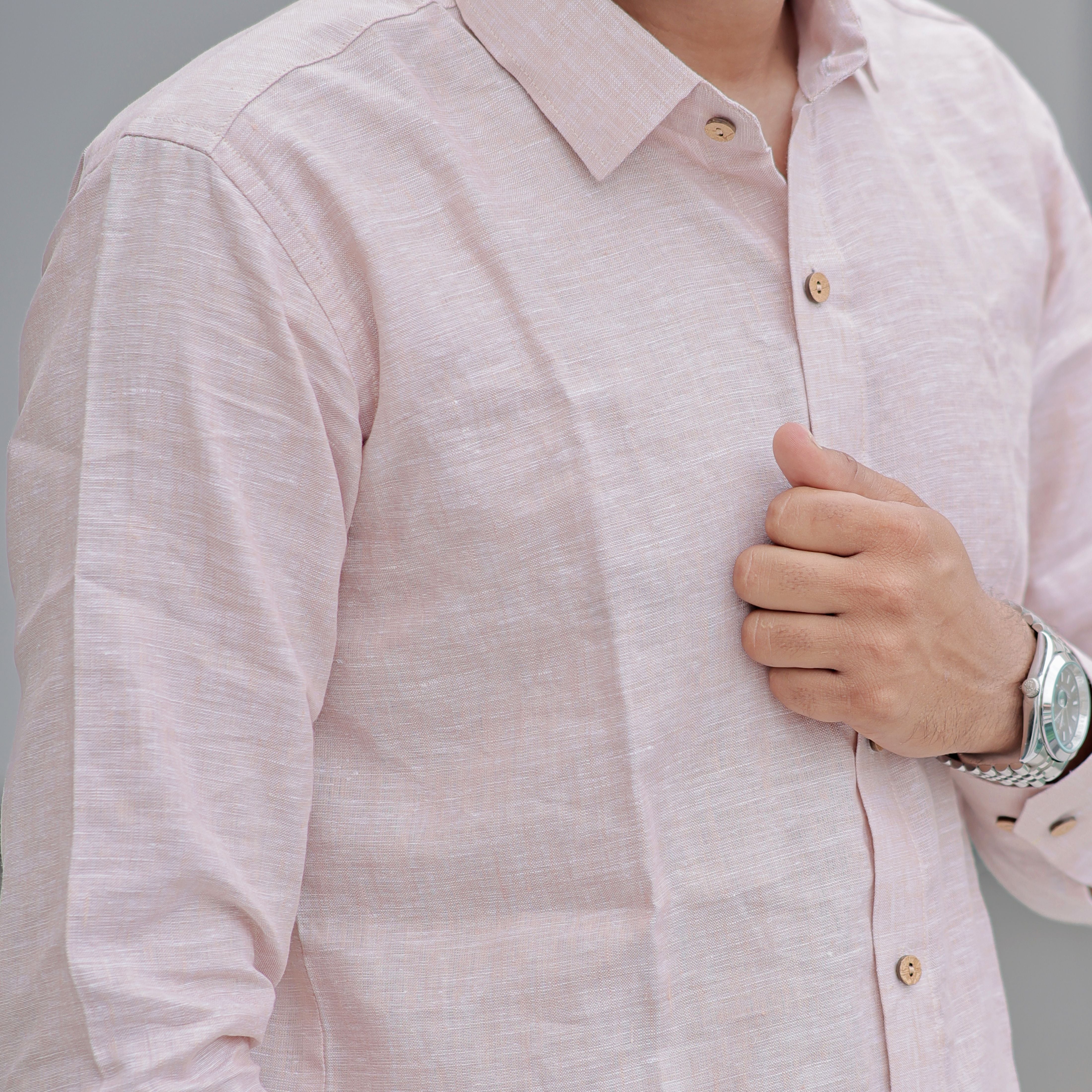 Pure Linen Shirt for Men