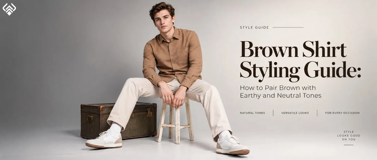 Brown Shirt Styling Guide: How to Pair Brown with Earthy and Neutral Tones