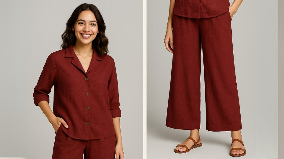 Linen Trail Women’s Co-ord Set Collection