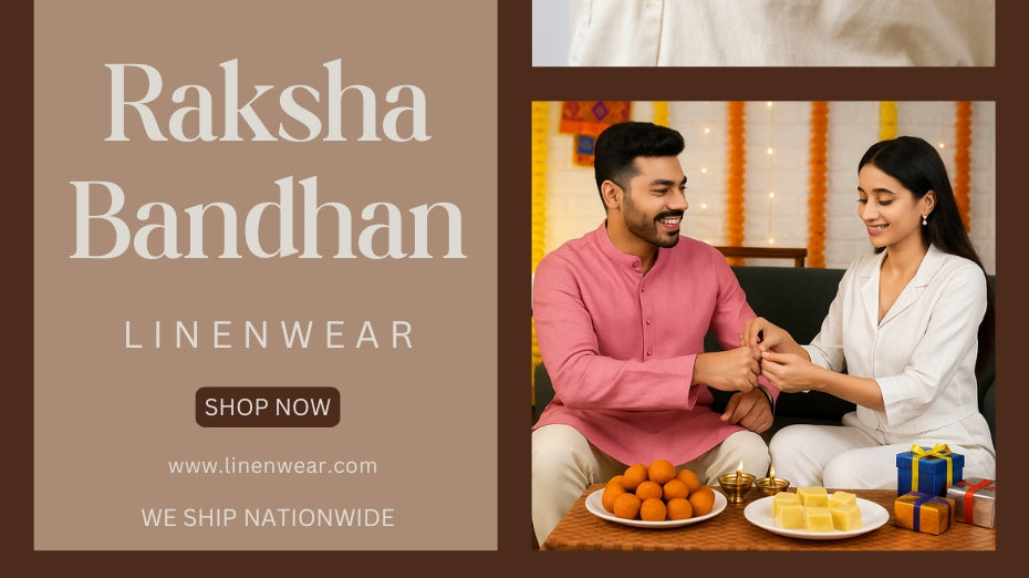 Raksha Bandhan Outfits in Elegant Linen