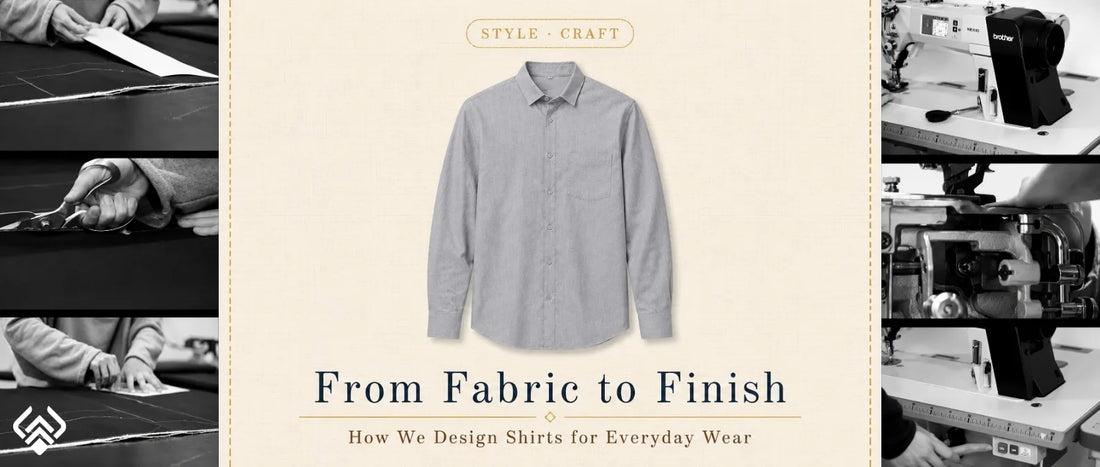 From Fabric to Finish How We Design Shirts for Everyday Wear