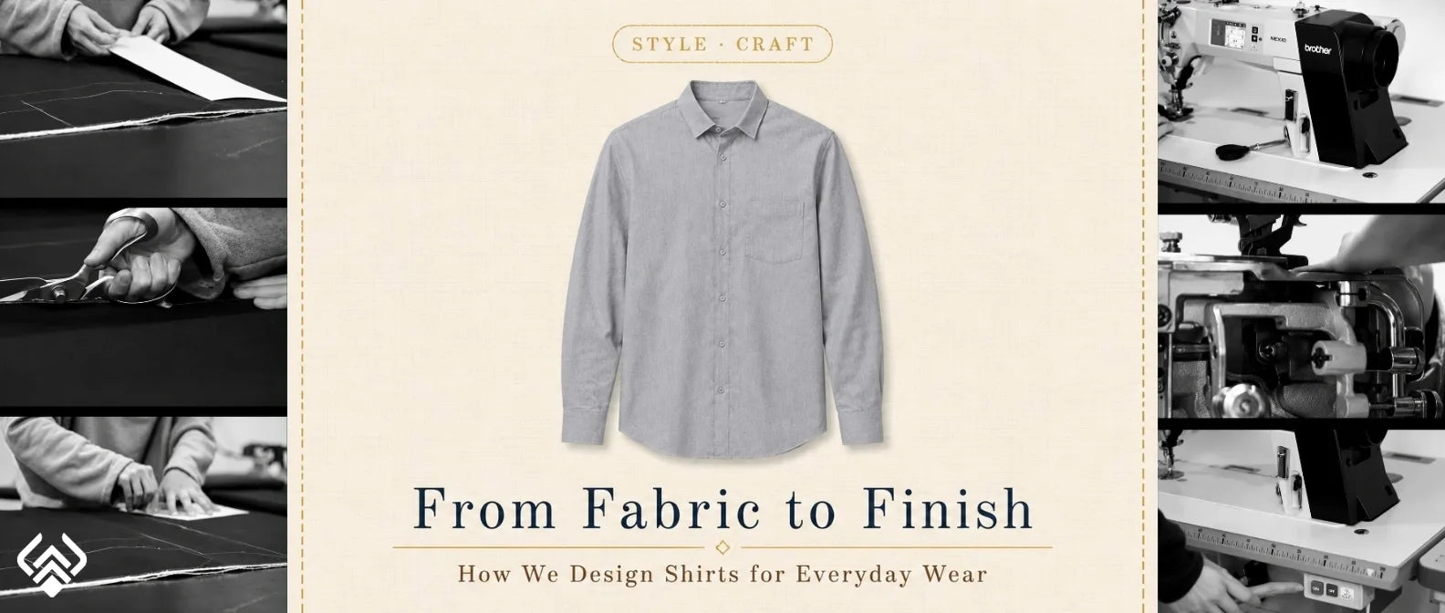 From Fabric to Finish How We Design Shirts for Everyday Wear