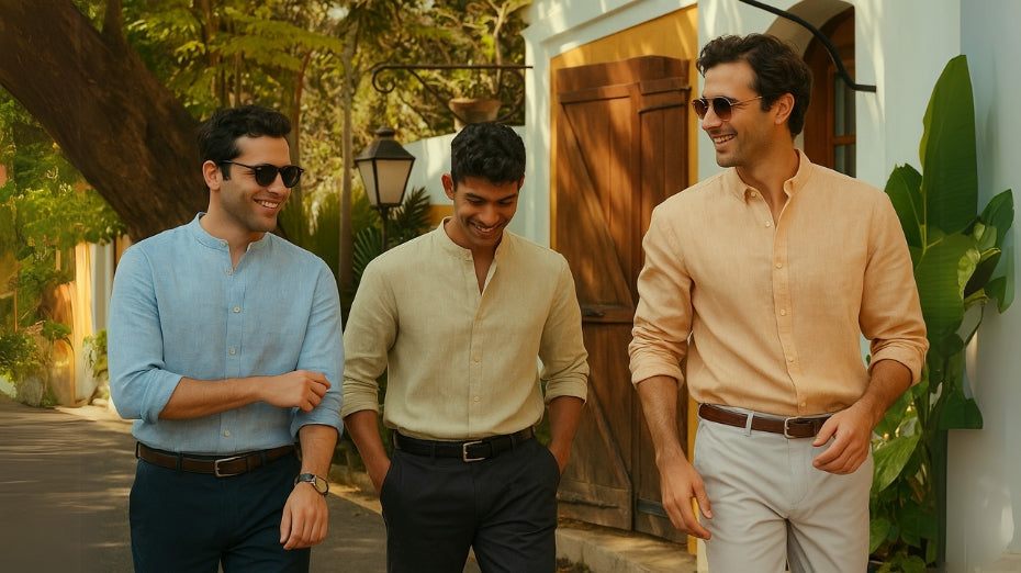 Men's Linen Fashion Trend: How to Style and Wear Linen Clothes