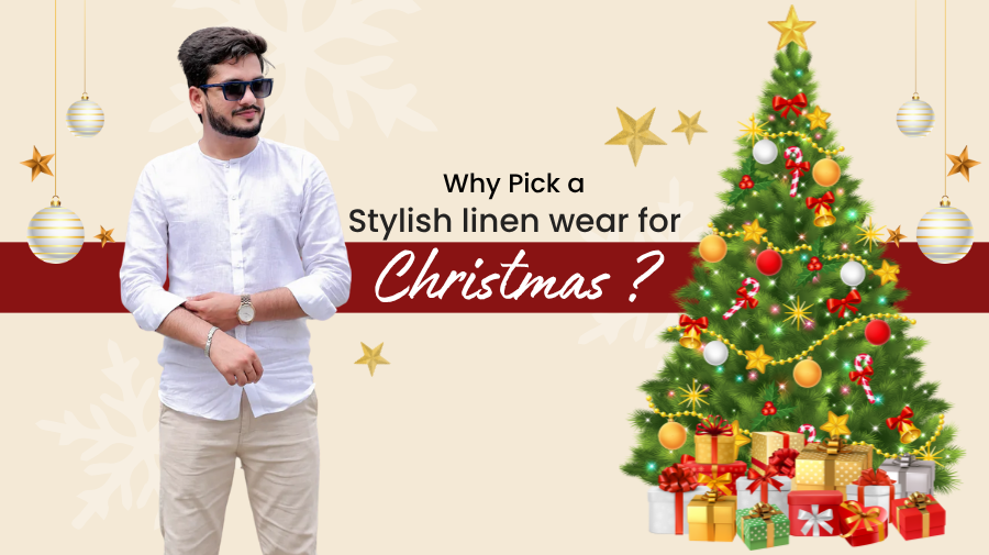 Naturally Festive Sustainable Christmas Outfits with Linenwear