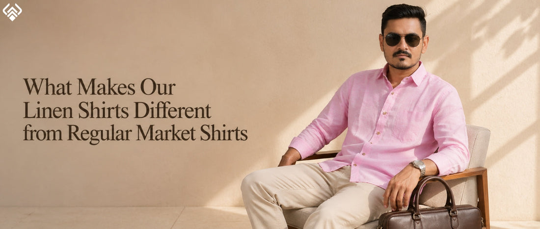 What Makes Our Linen Shirts Different from Regular Market Shirts