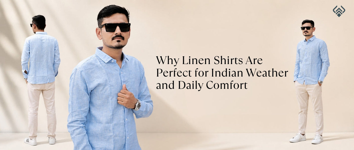 Why Linen Shirts Are Perfect for Indian Weather and Daily Comfort