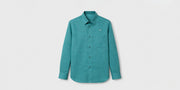 Dark Green Linen Shirt