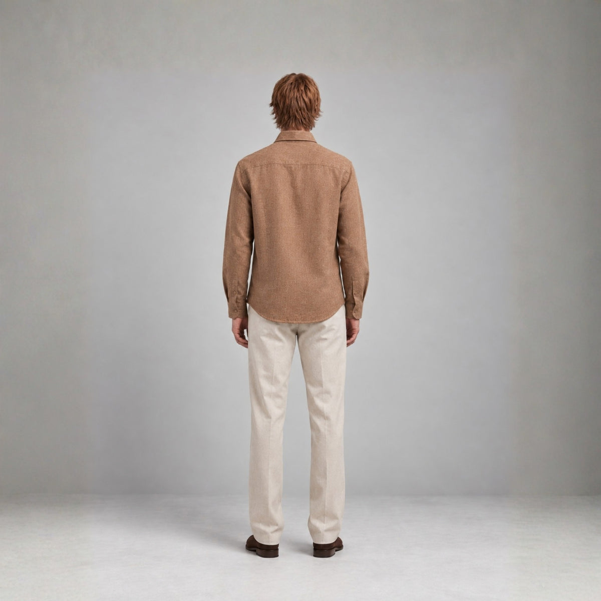 Brown Linen Shirt