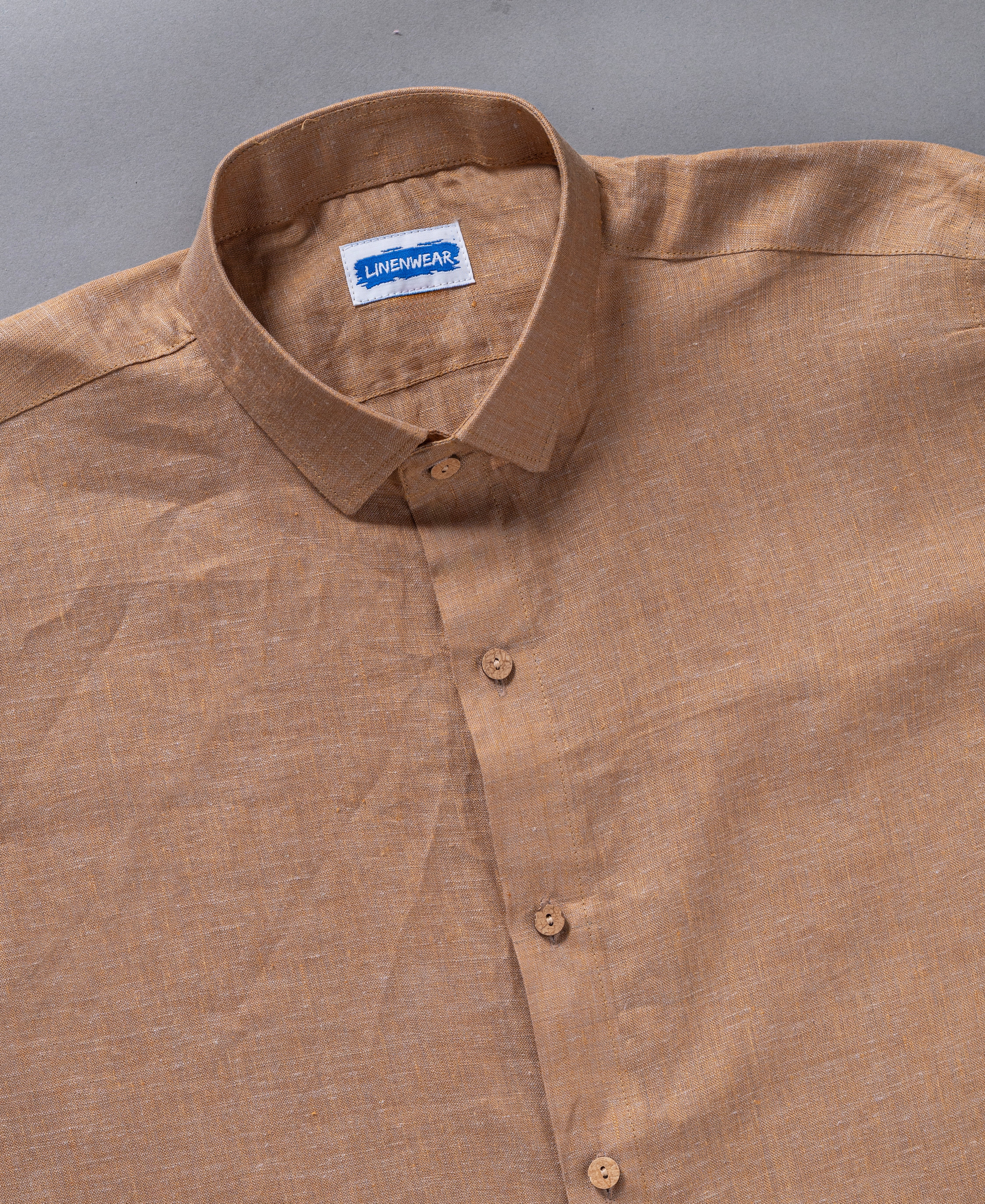 Pure Linen Combo Shirt For Men