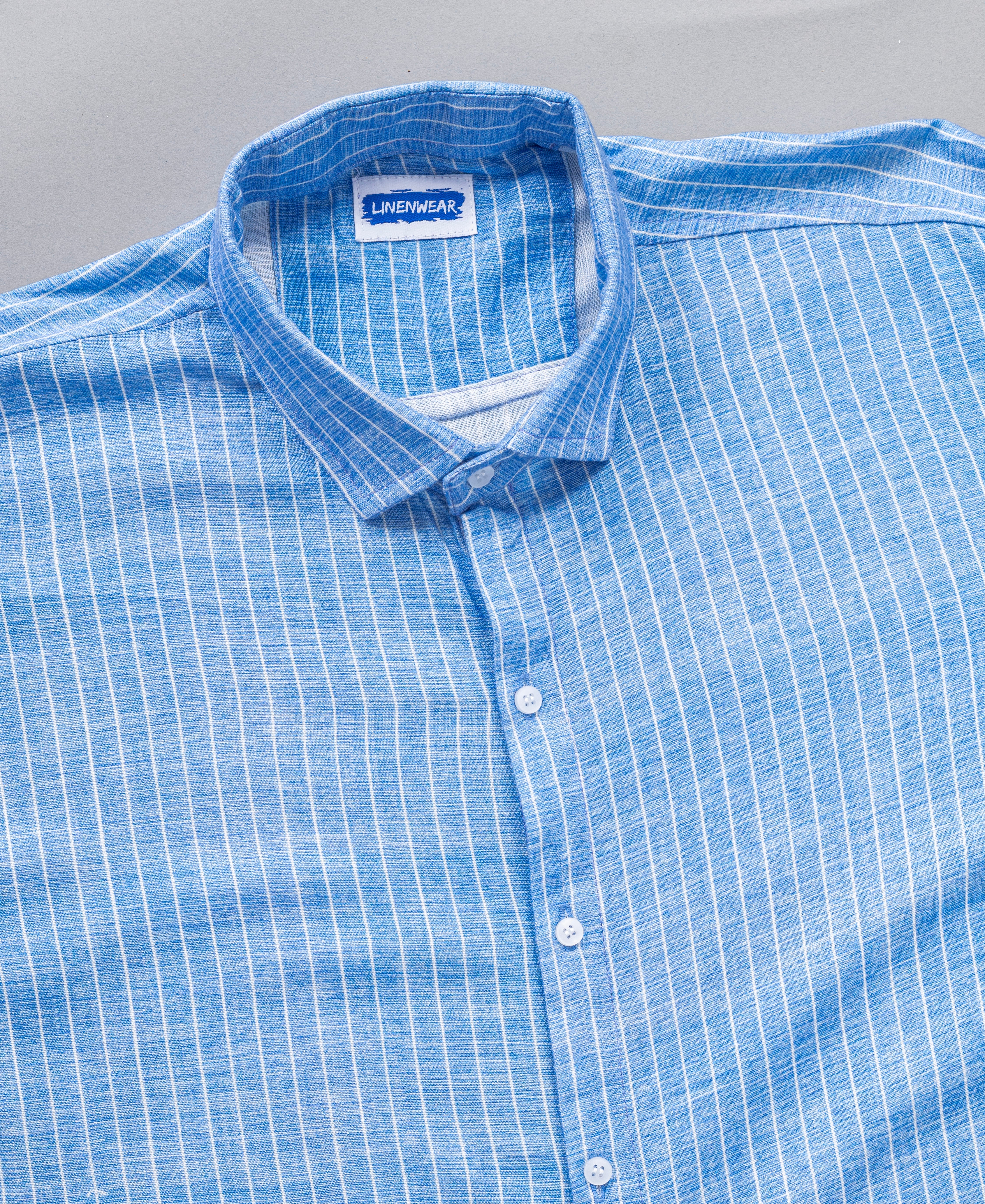 Modern Hemp Linen with Pure Linen Combo Shirt