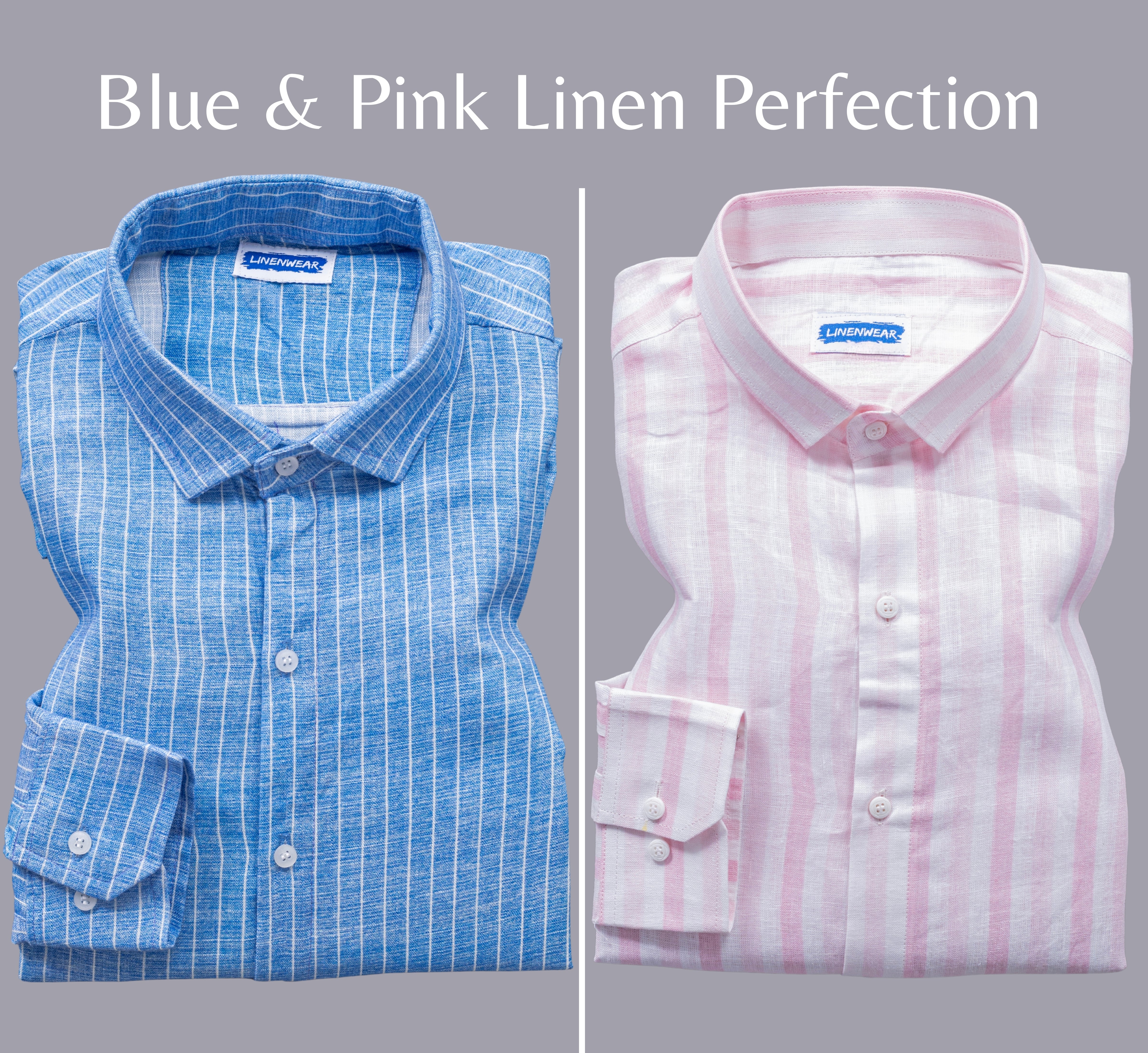 Modern Hemp Linen with Pure Linen Combo Shirt