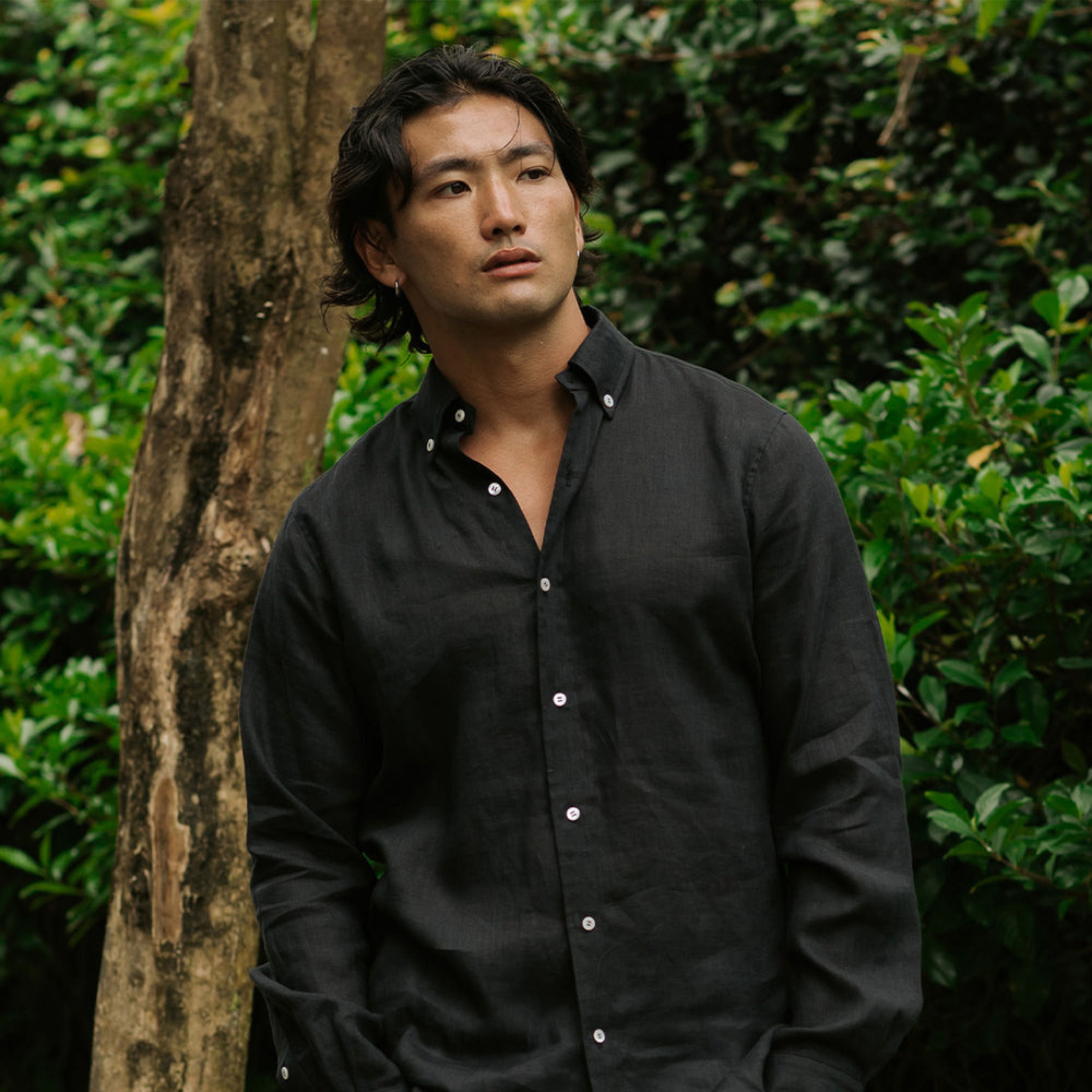 Cotton Linen Casual Combo Full Sleeve Shirt