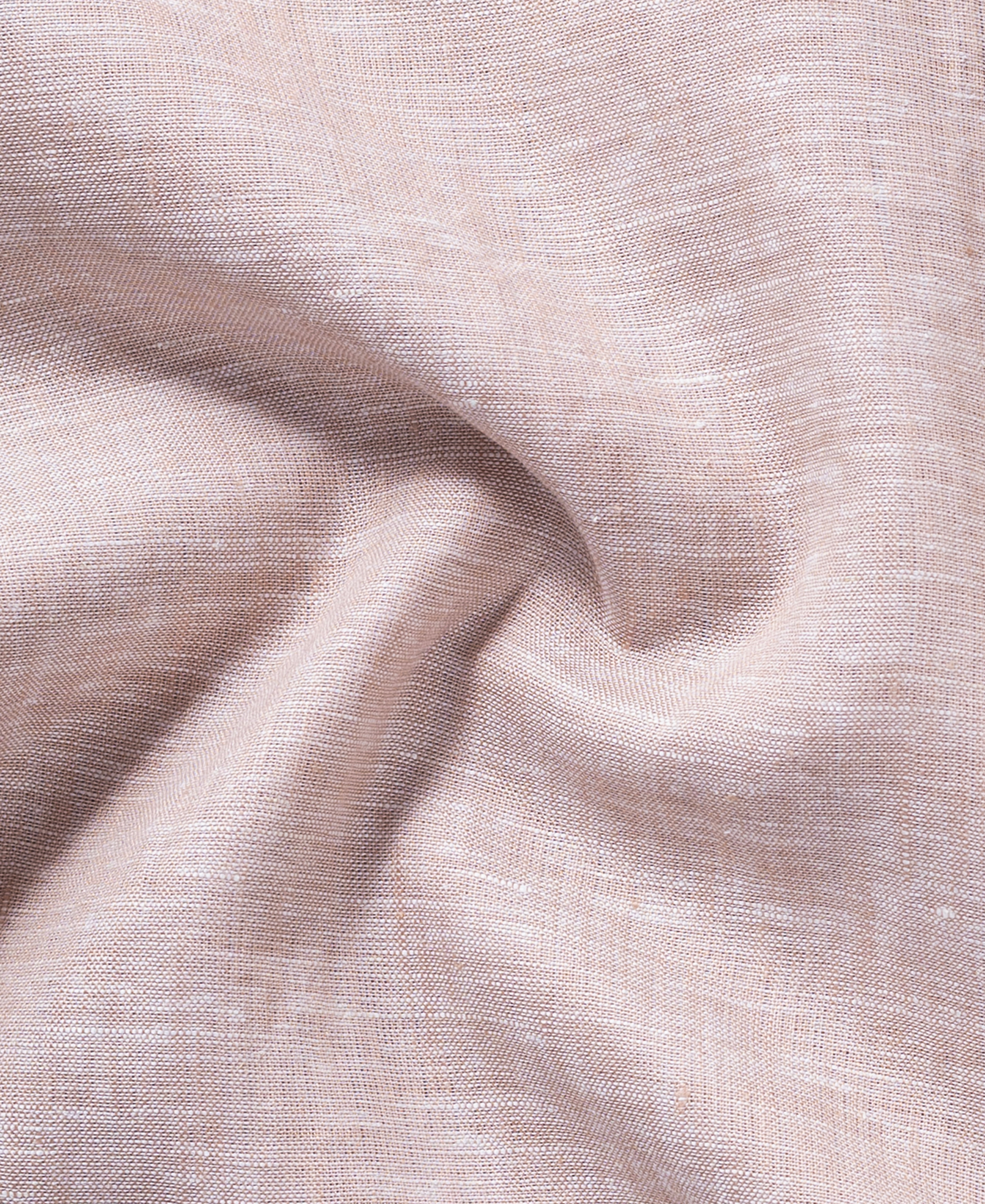 Light Pink and Green Textured Pure Linen Shirt Combo