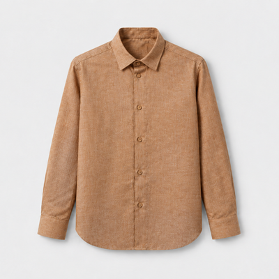Brown Linen Shirt