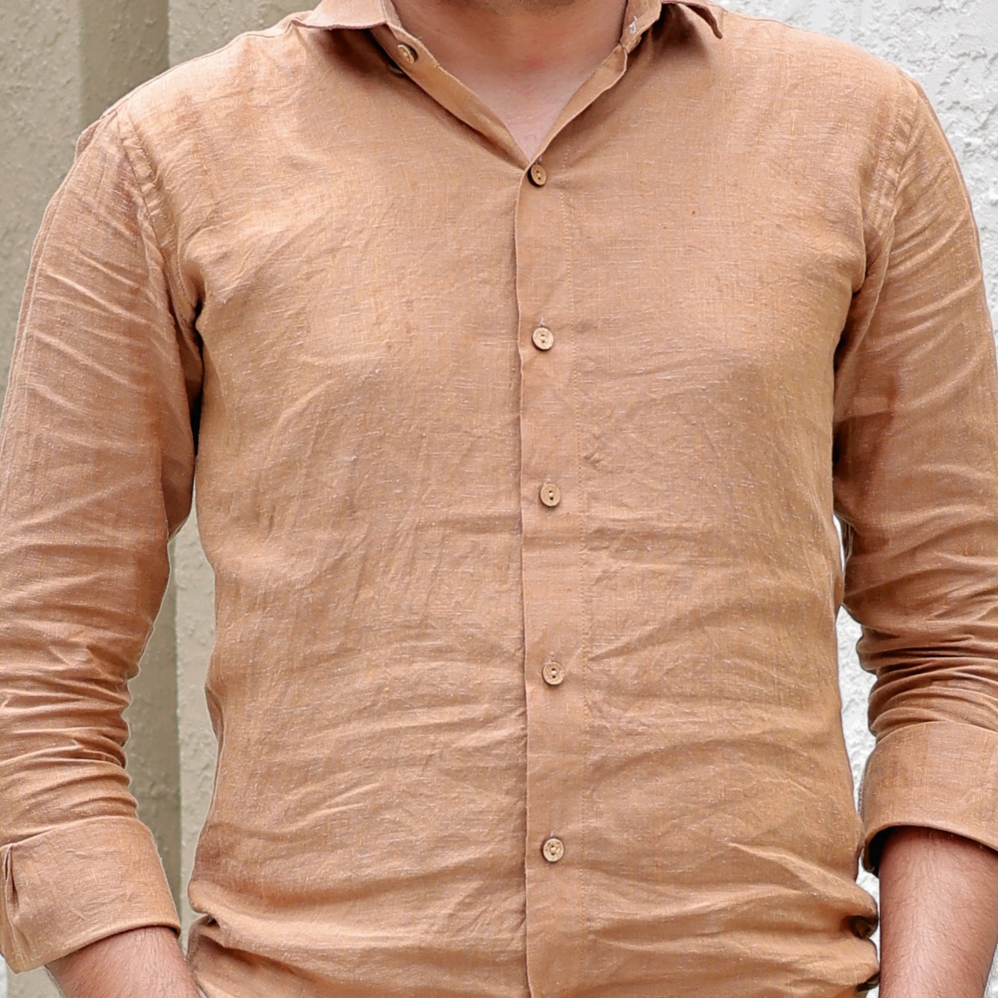 linen shirt men