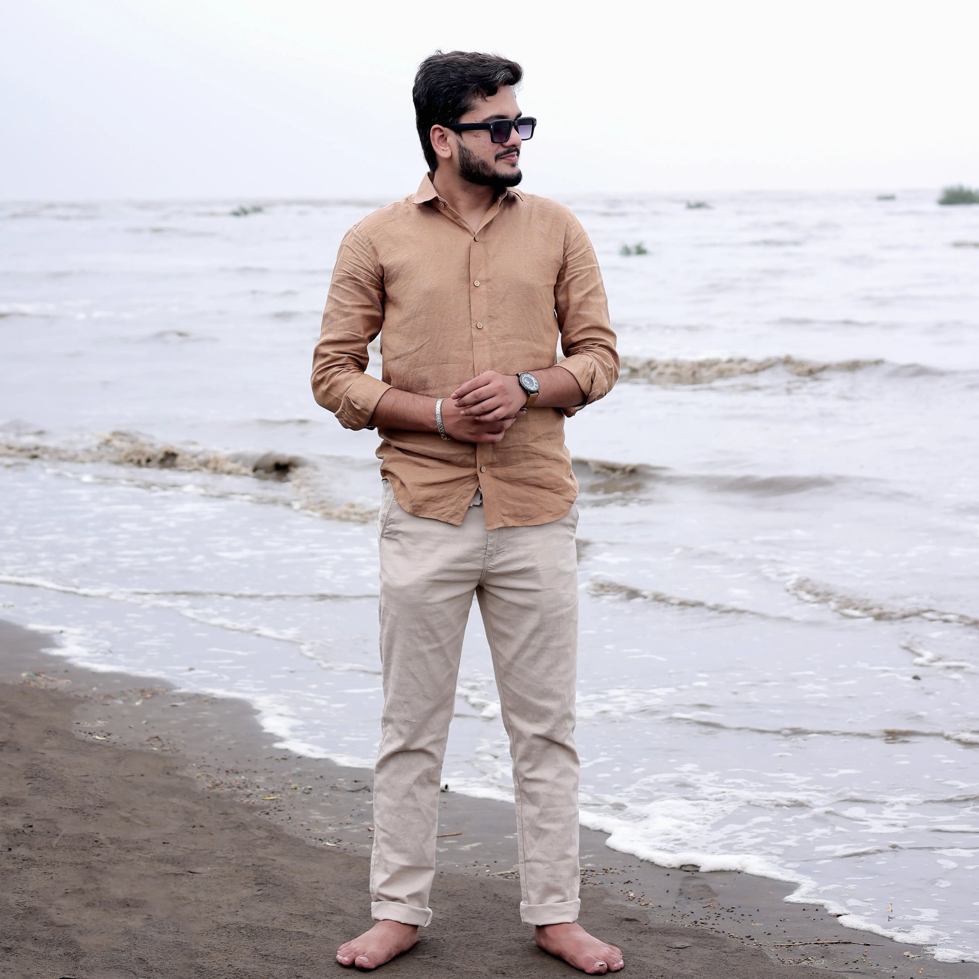 pure linen shirt