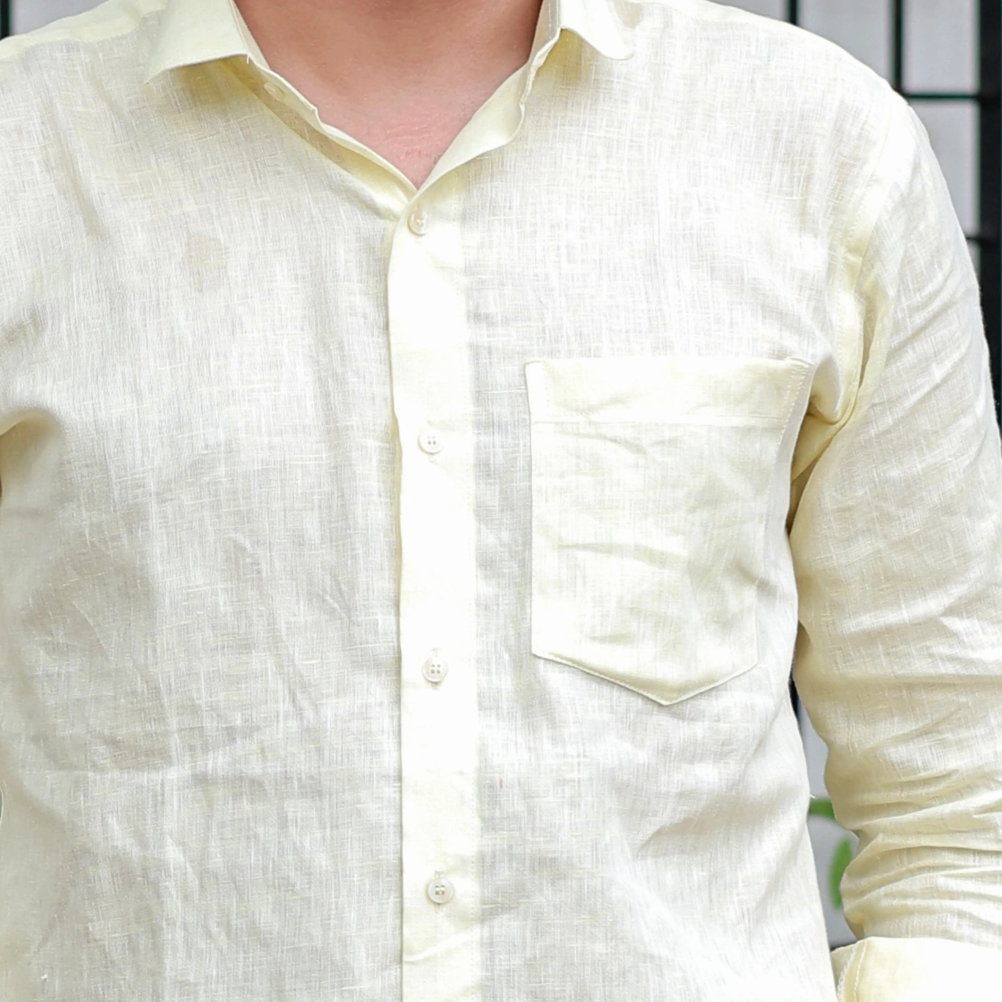 linen shirt with pocket