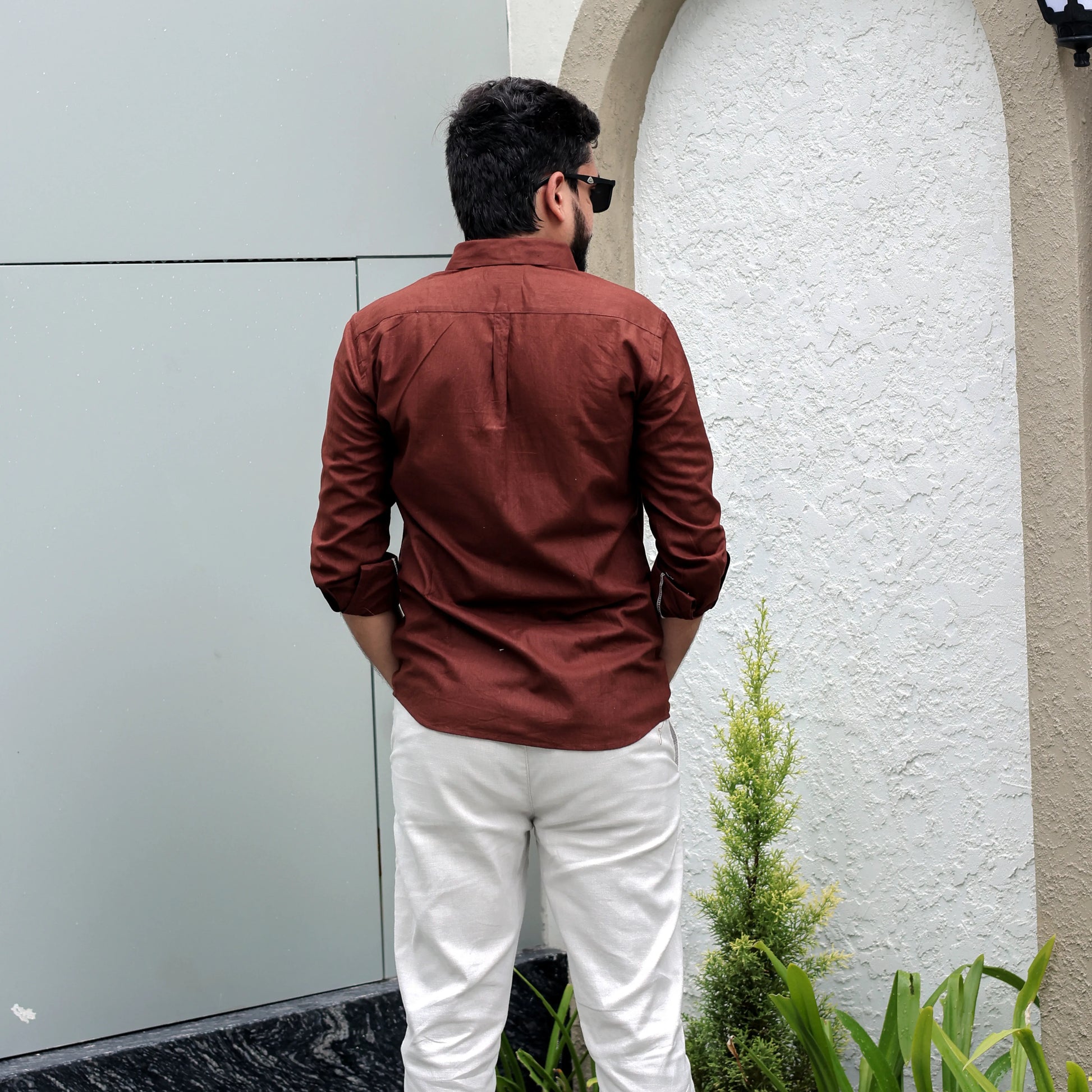 cotton linen shirt