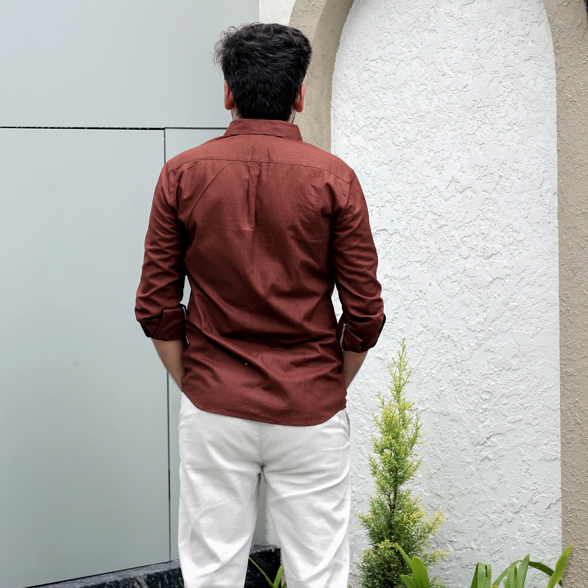 classy linen shirt