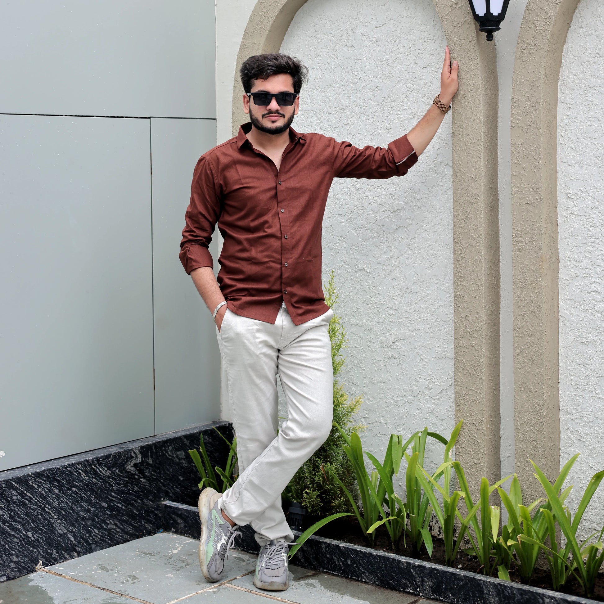 trendy men's shirt