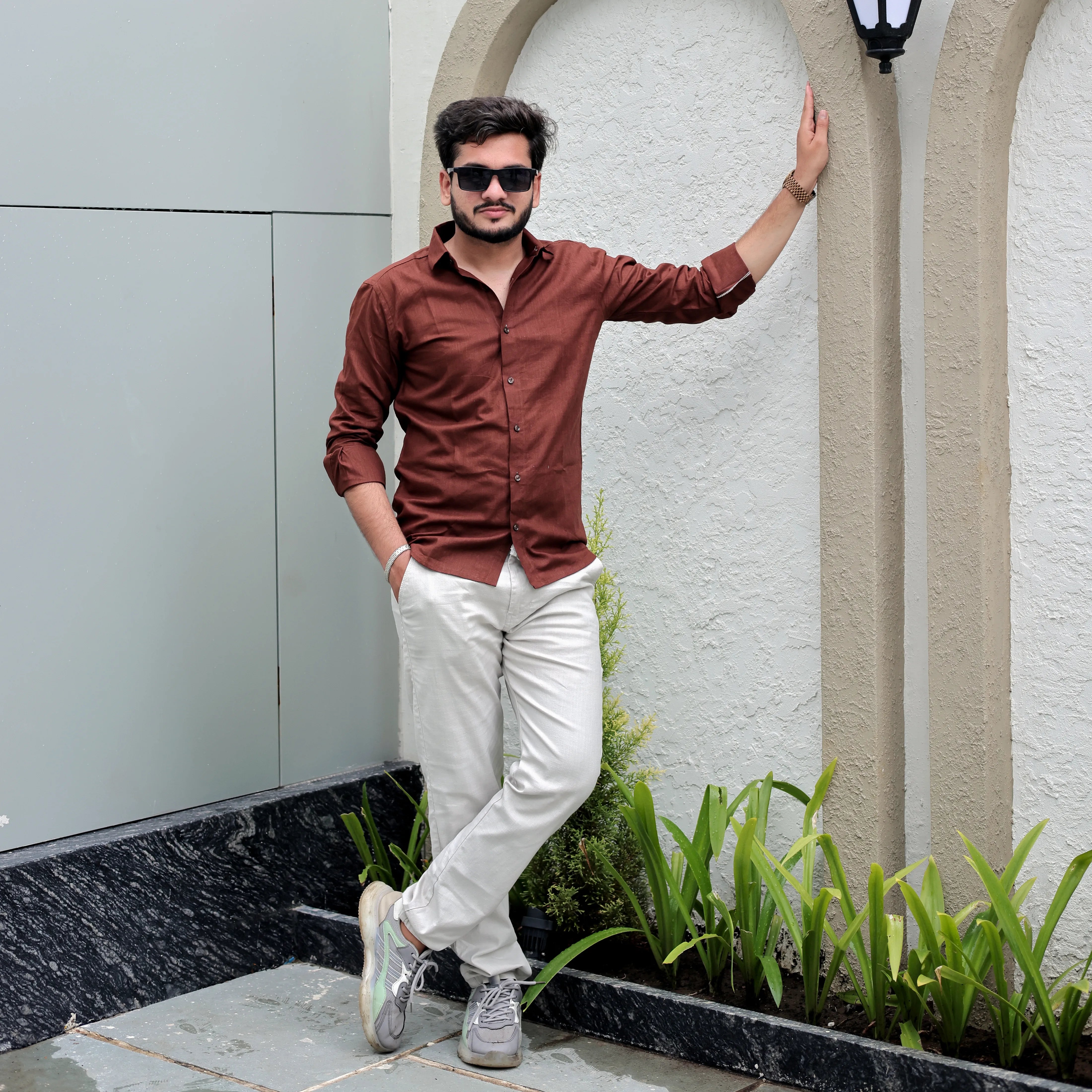trendy men's shirt