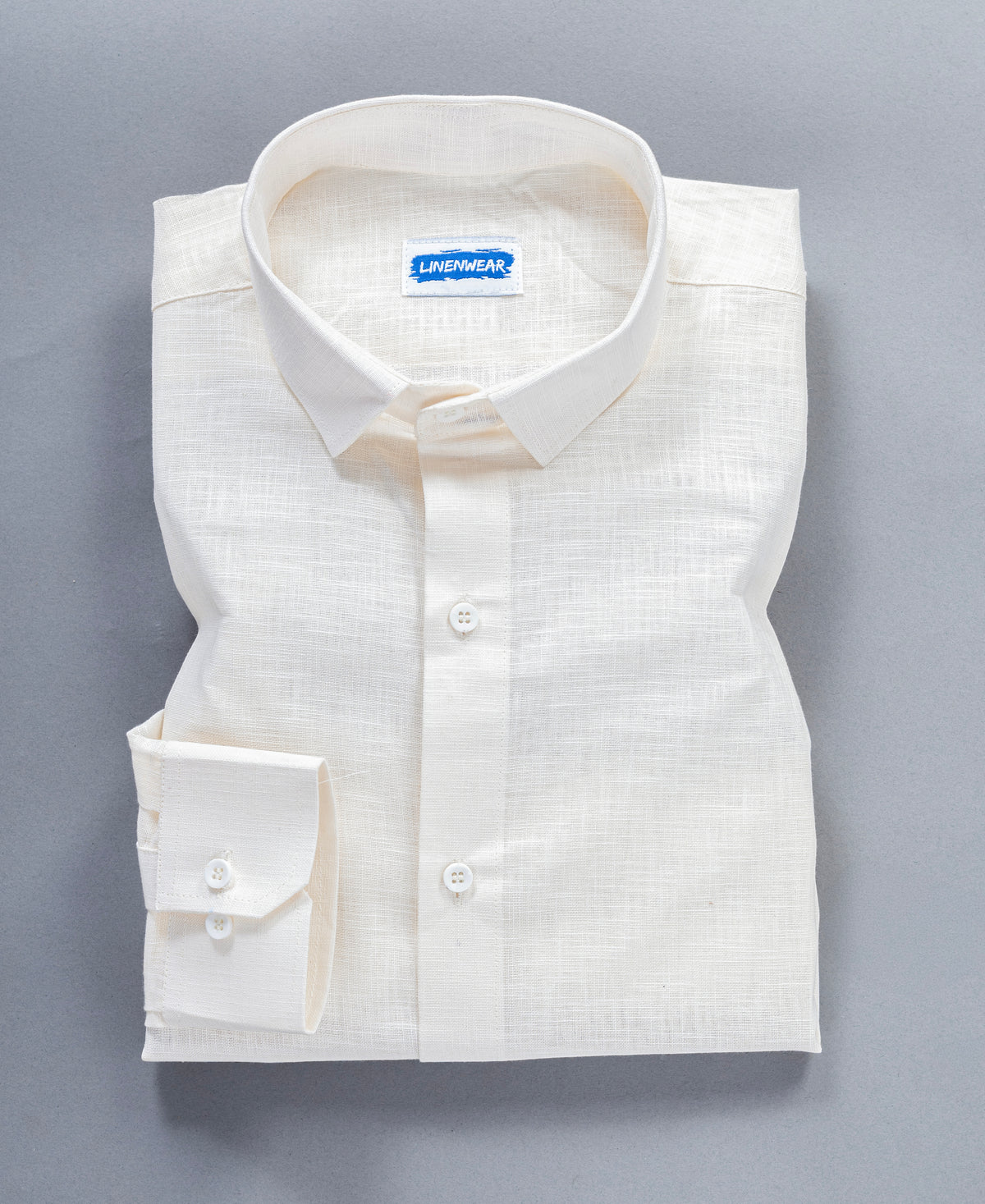 Off White Pure Linen 60 LEA Shirt