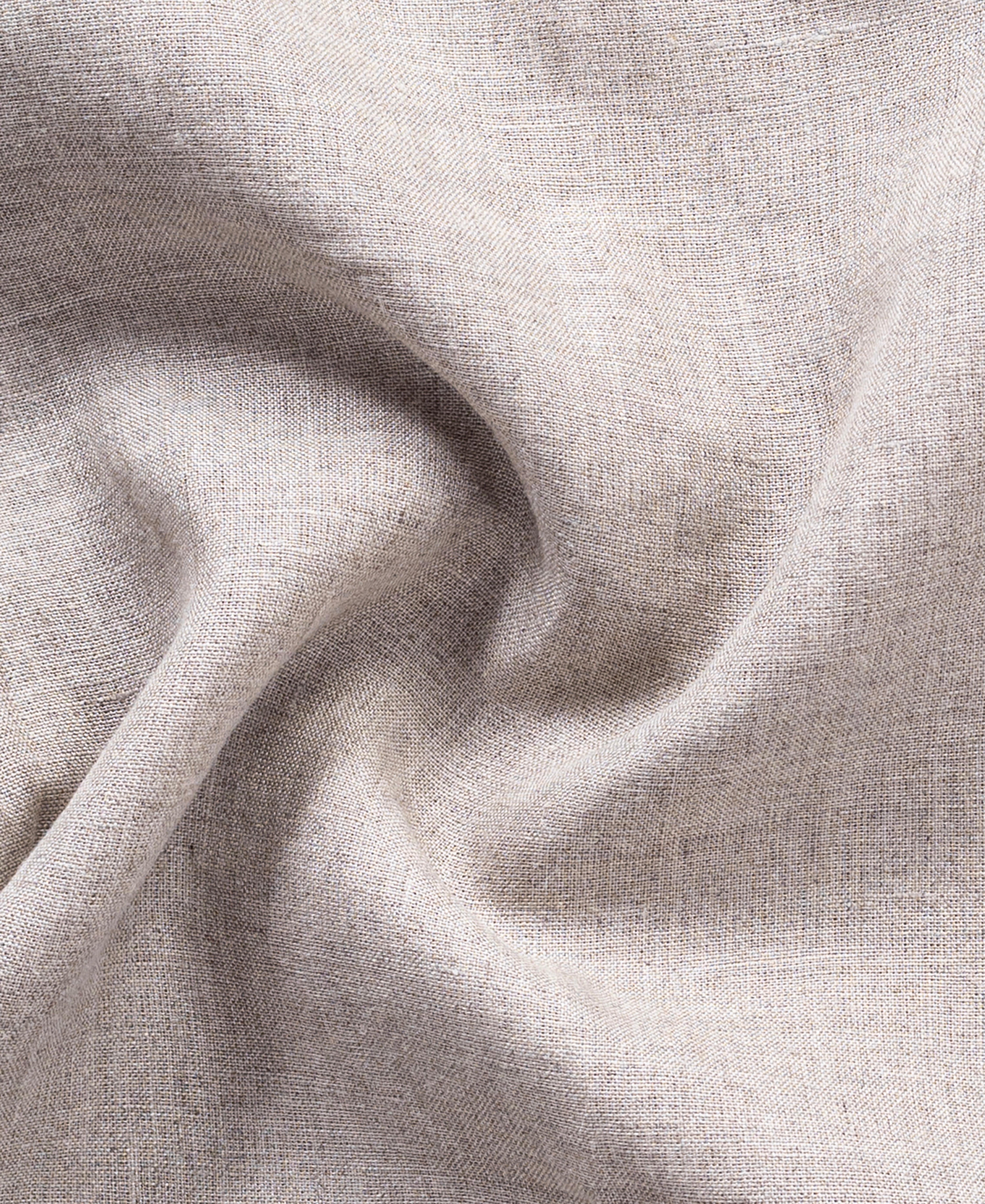 Pure Linen Men Shirt Minimal Style With Front Pocket