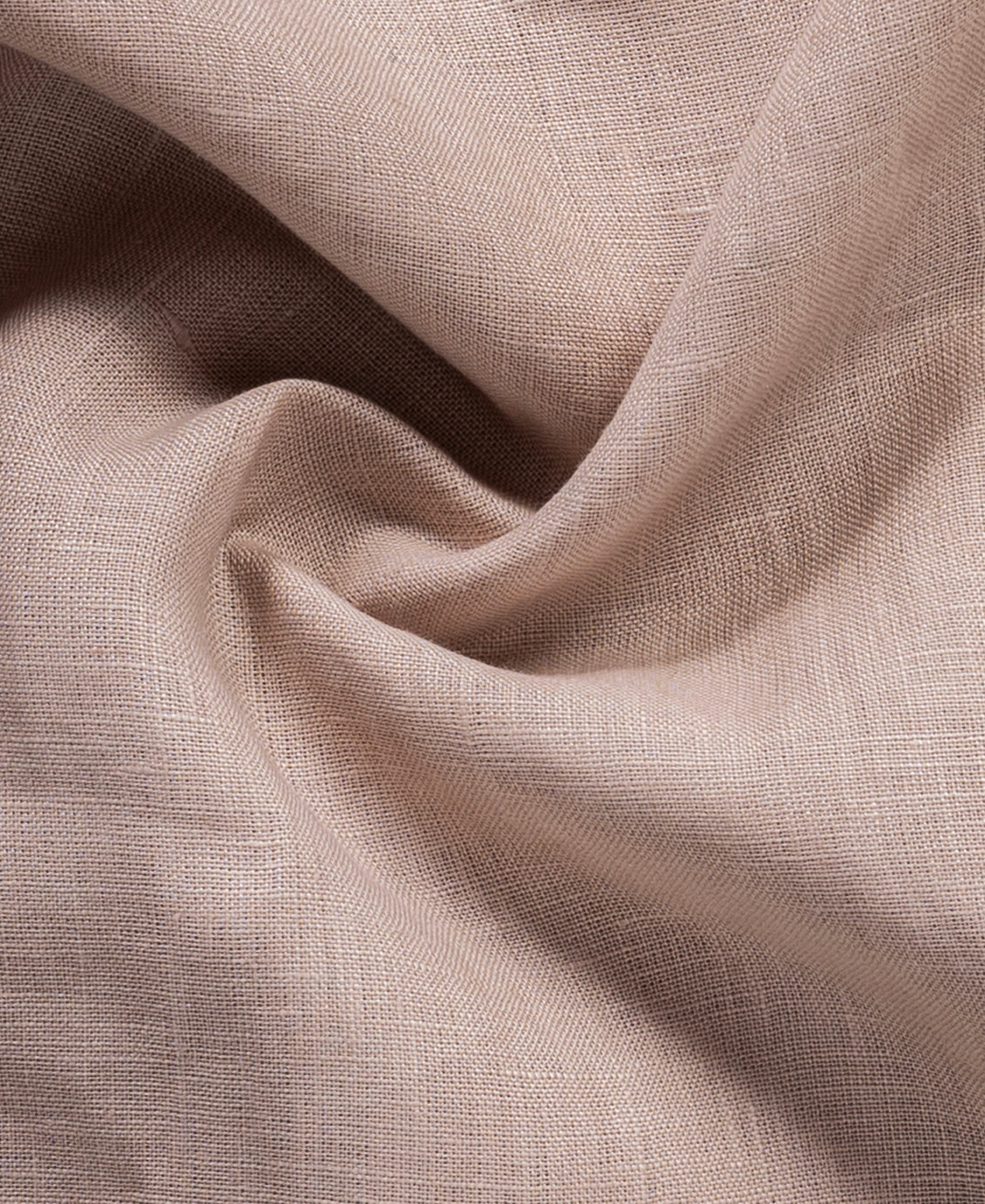 Beige Pure Linen Shirt For Men Lightweight Summer Style