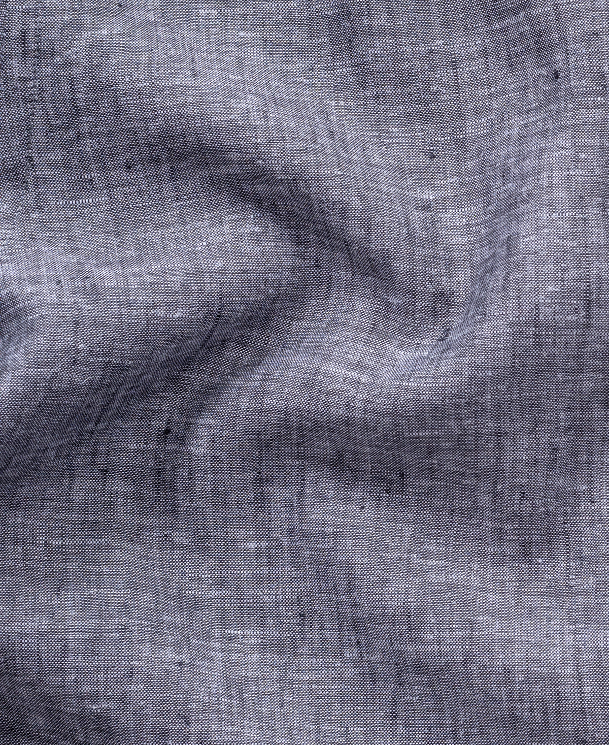 Dark Grey Pure Linen 60 LEA Shirt