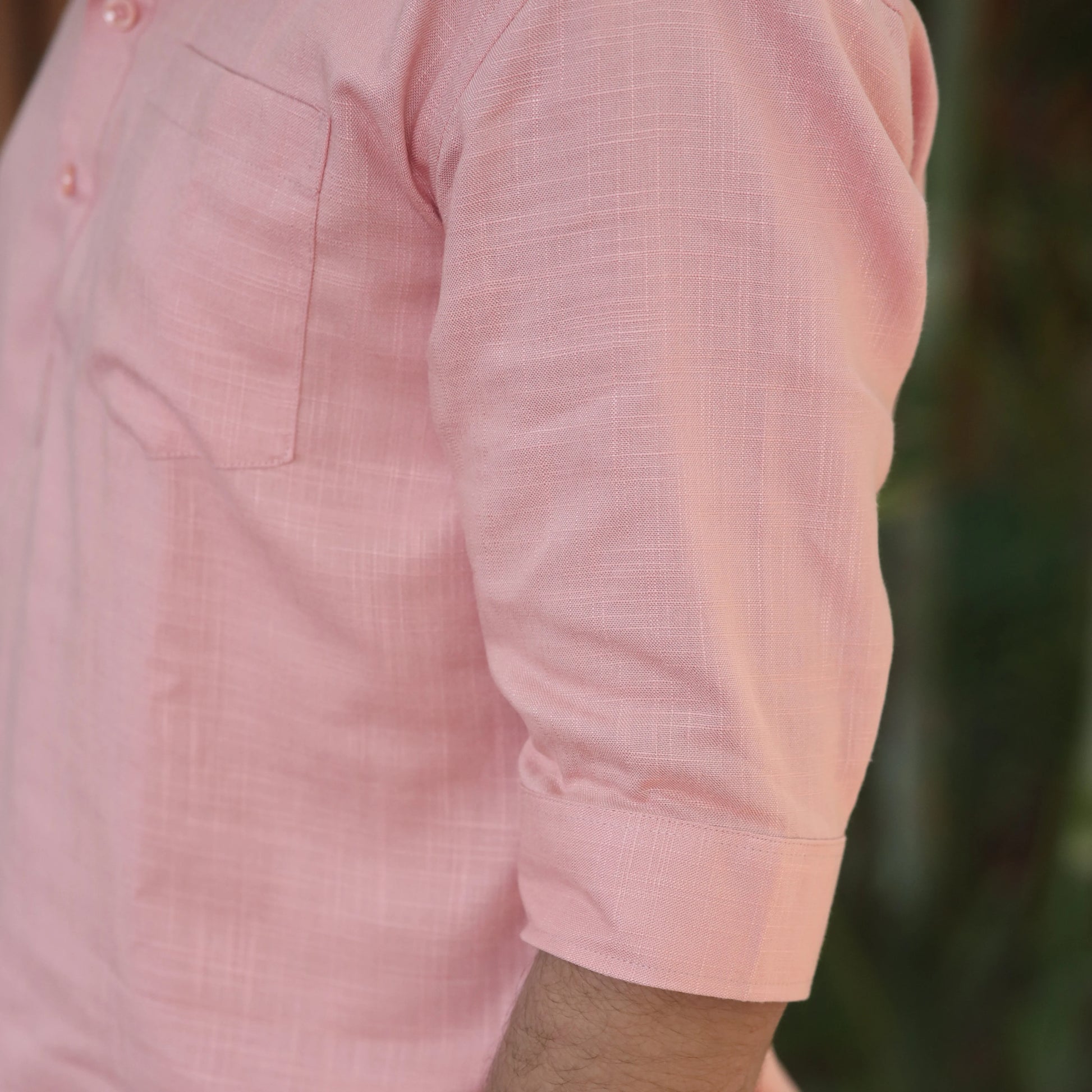 Half sleeve kurta for men