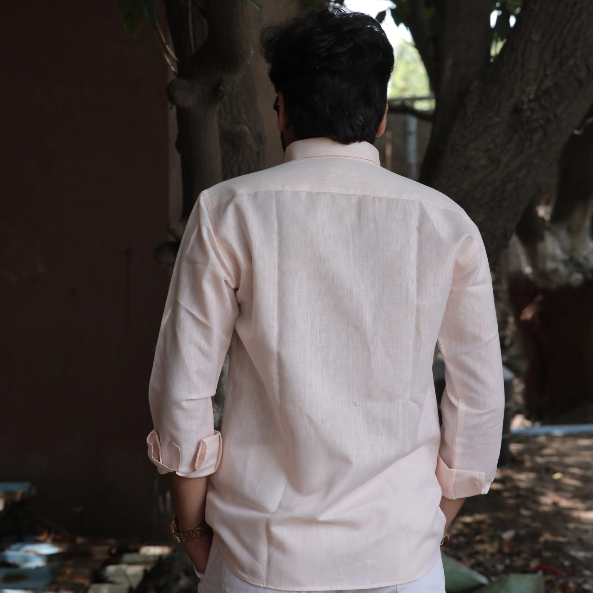 Formal Light Linen Shirt