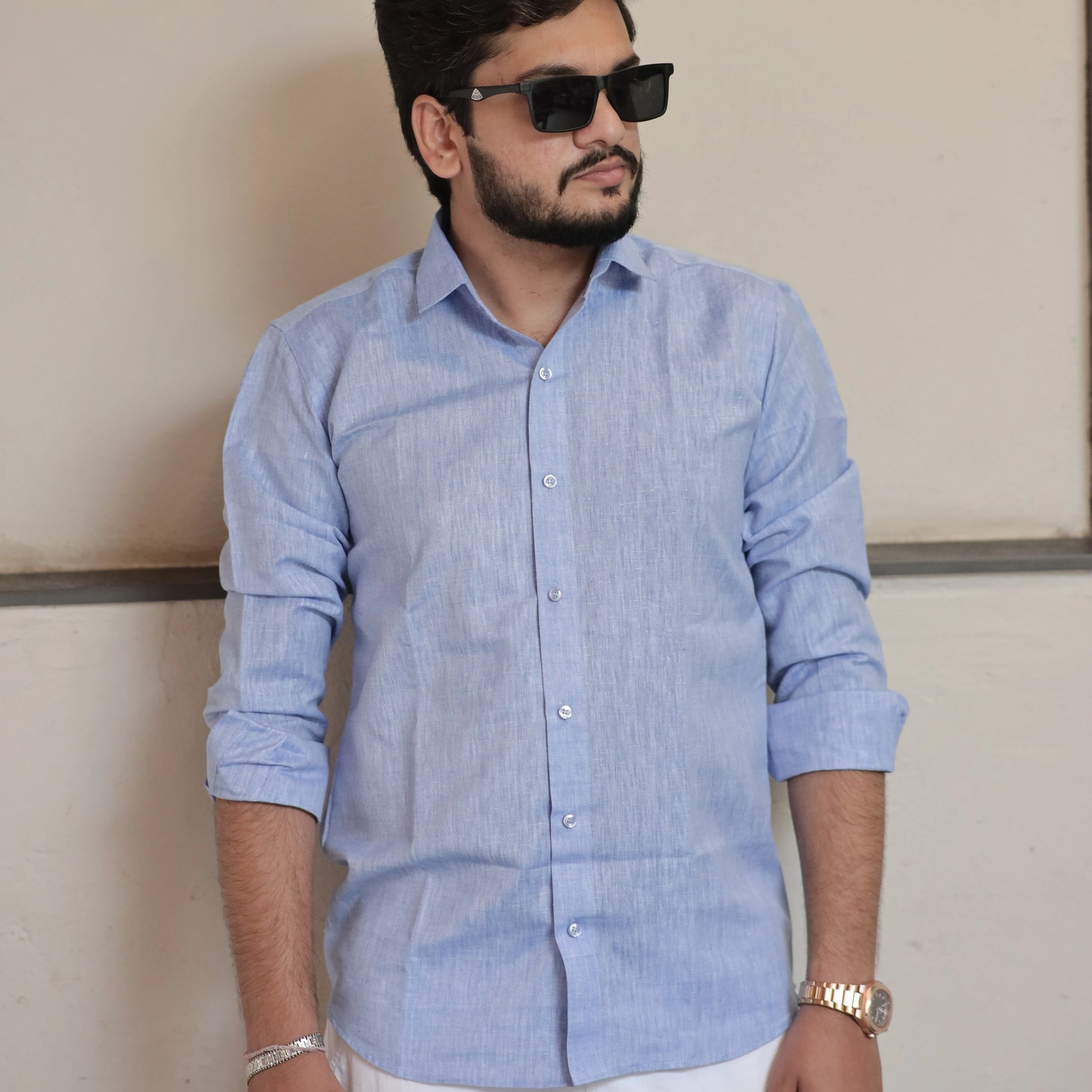 Sky Blue Casual Shirt