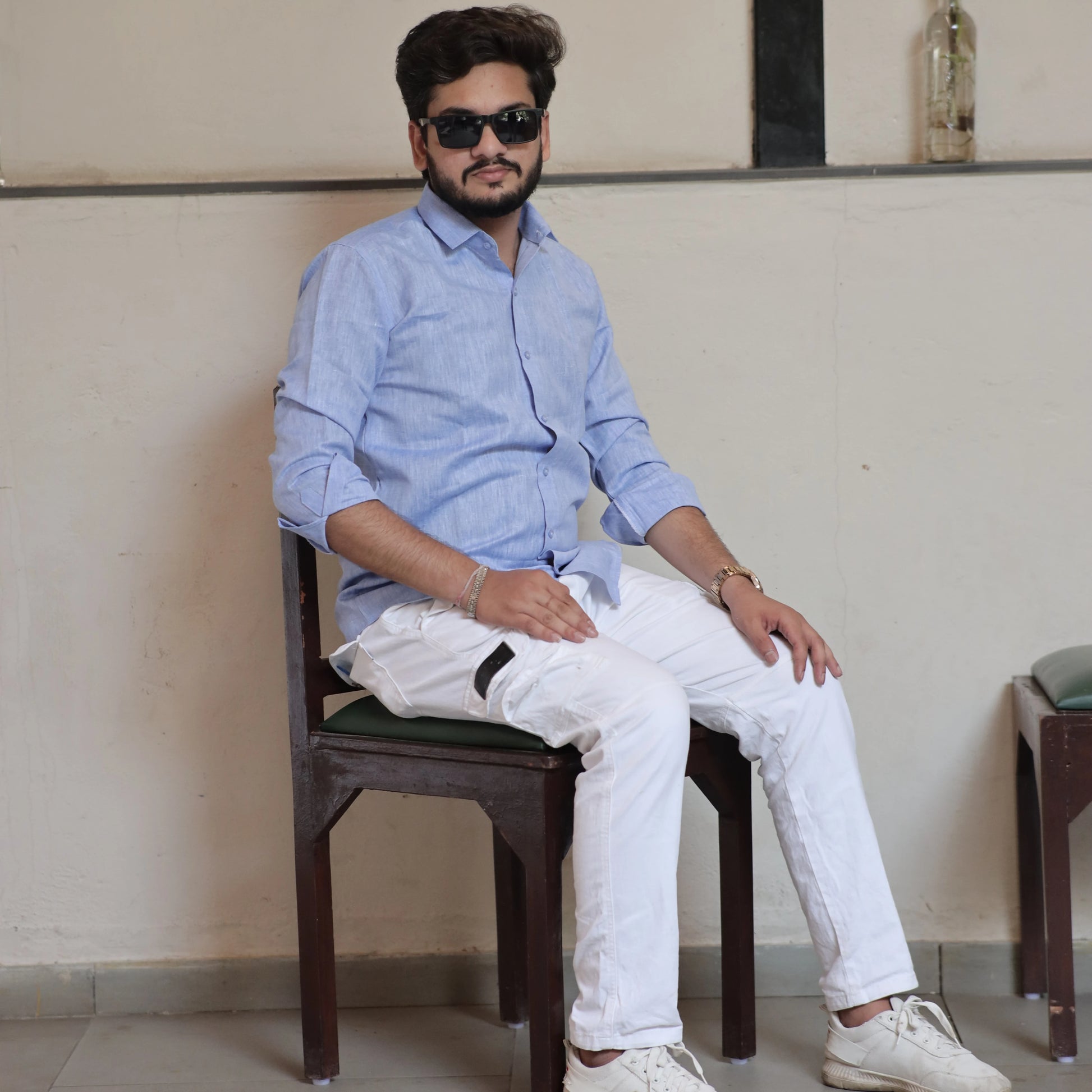 Slim Fit Linen Shirt