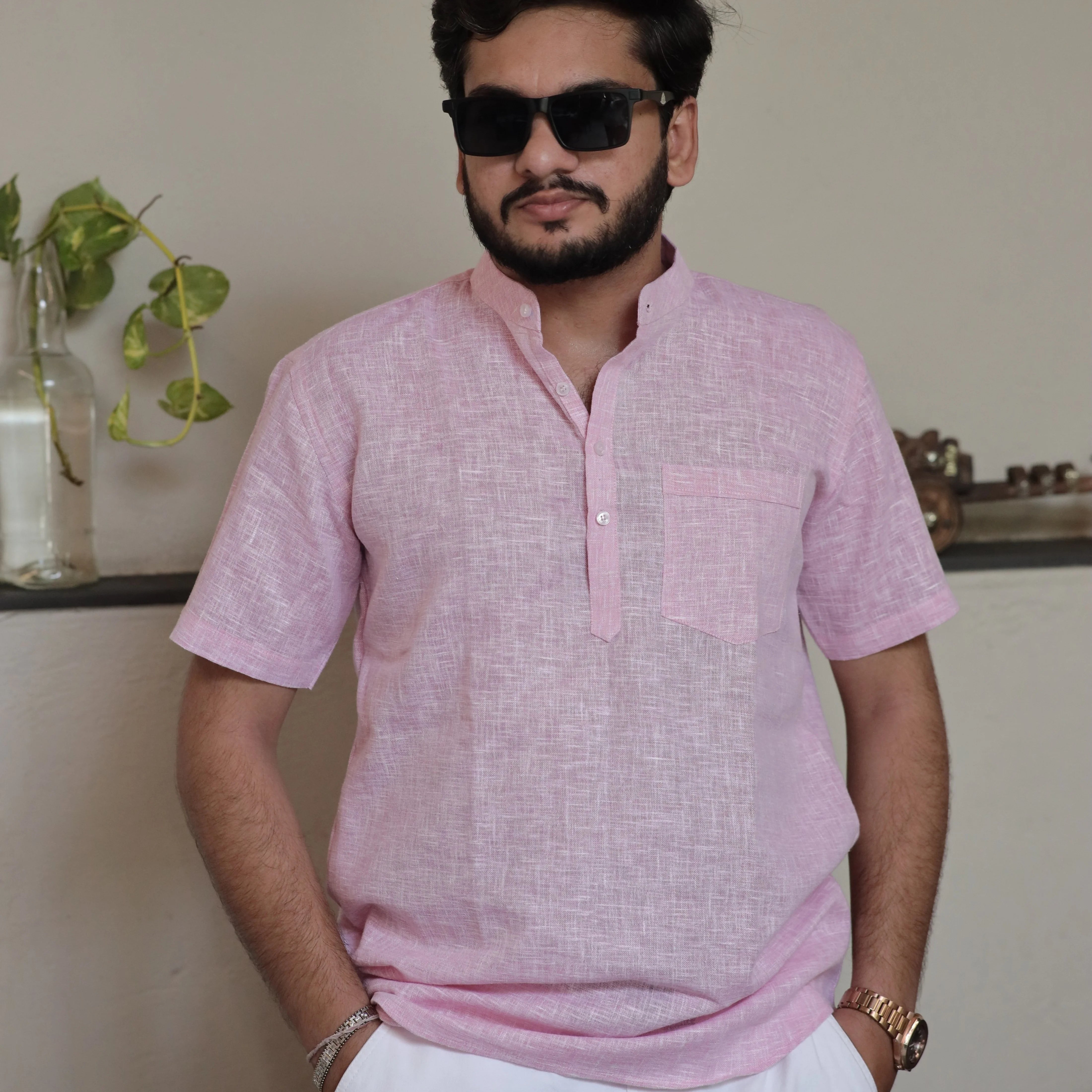 Men’s Casual Linen Kurta