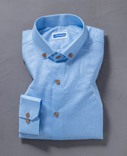 Cotton Linen Full Sleeve Slim Fit Shirt – Cool & Comfortable Summer Wear