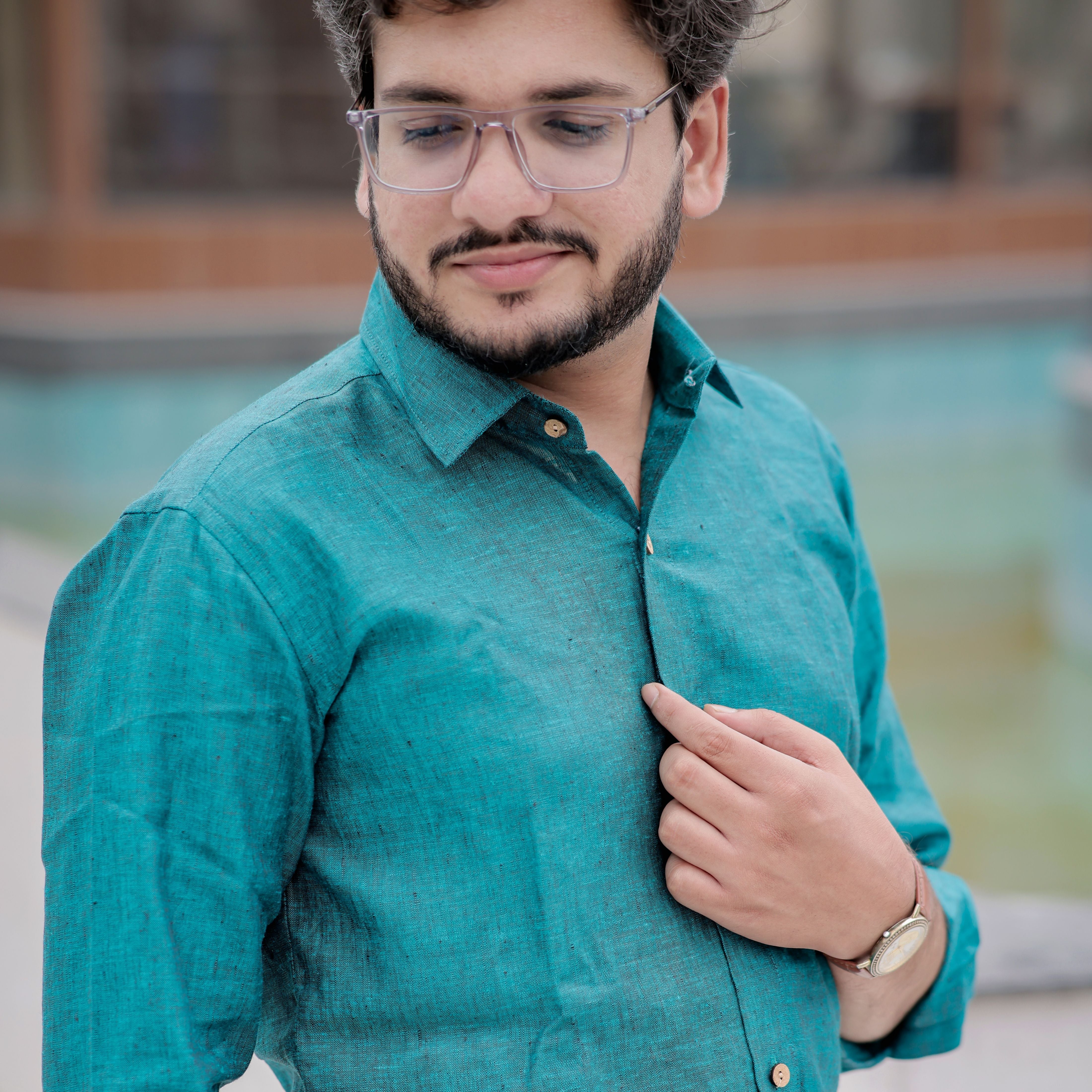 breezy linen shirt