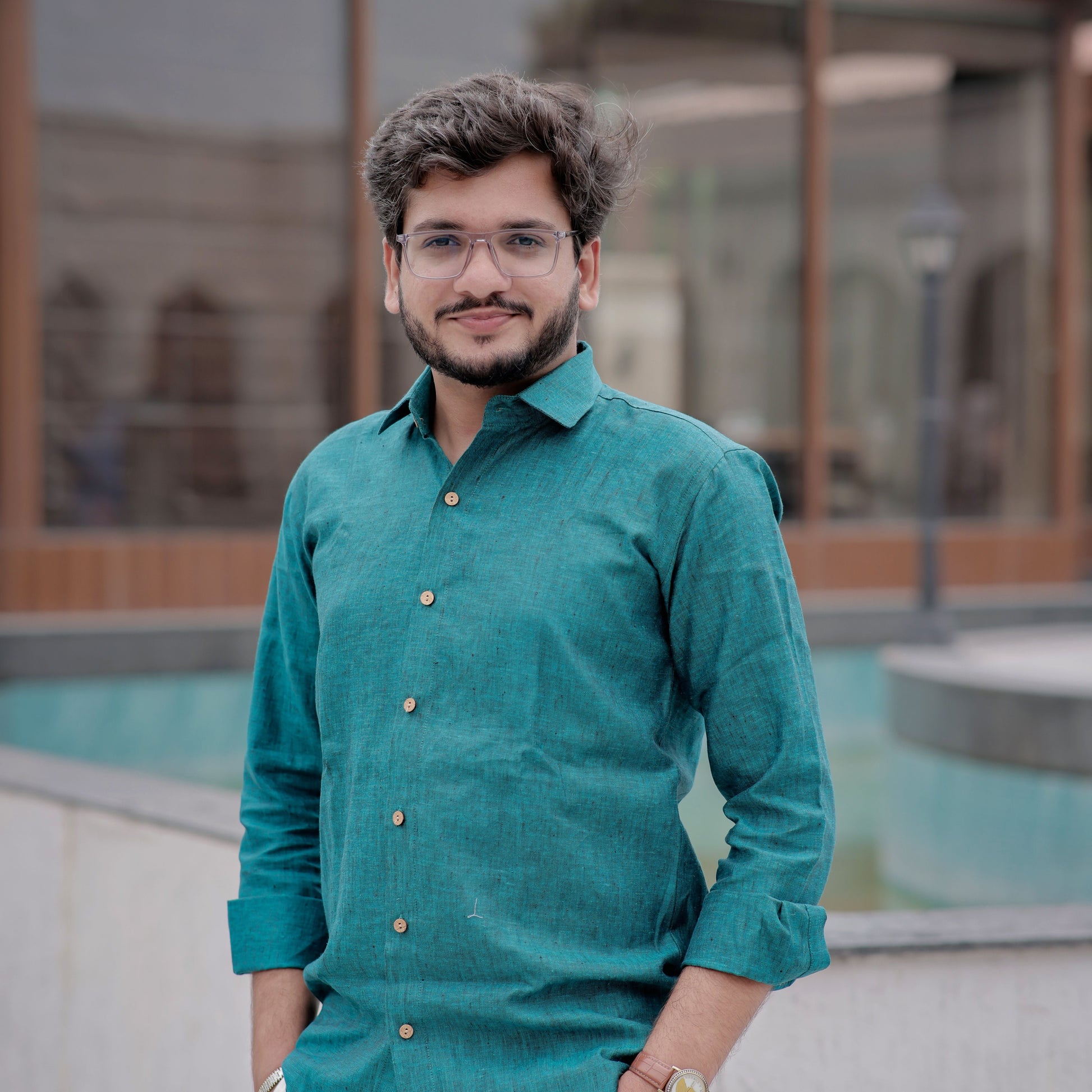 men's linen shirt