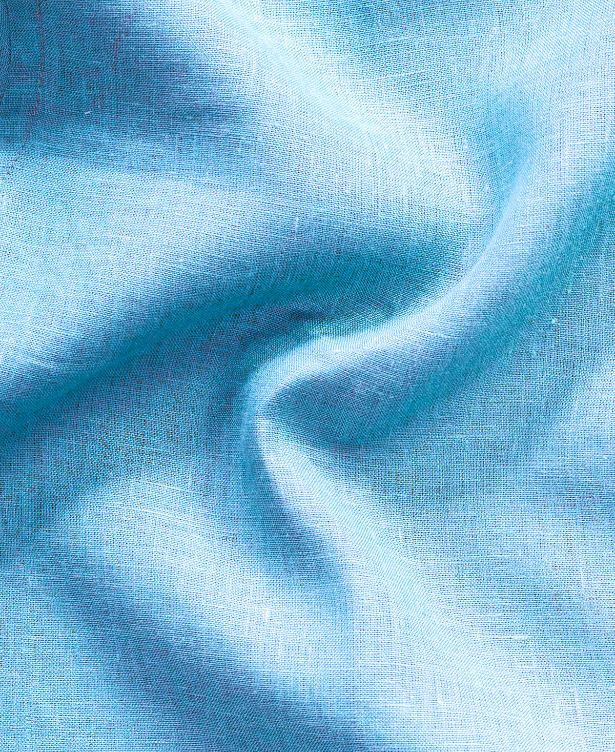 Sky Blue Textured Pure Linen 60 LEA Shirt