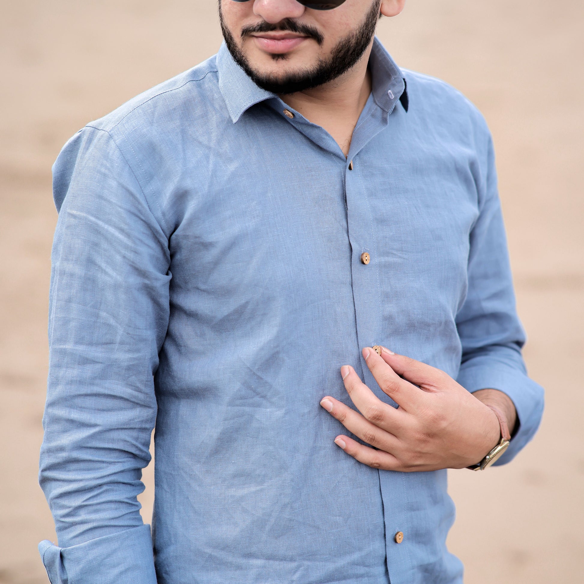 summer linen shirt