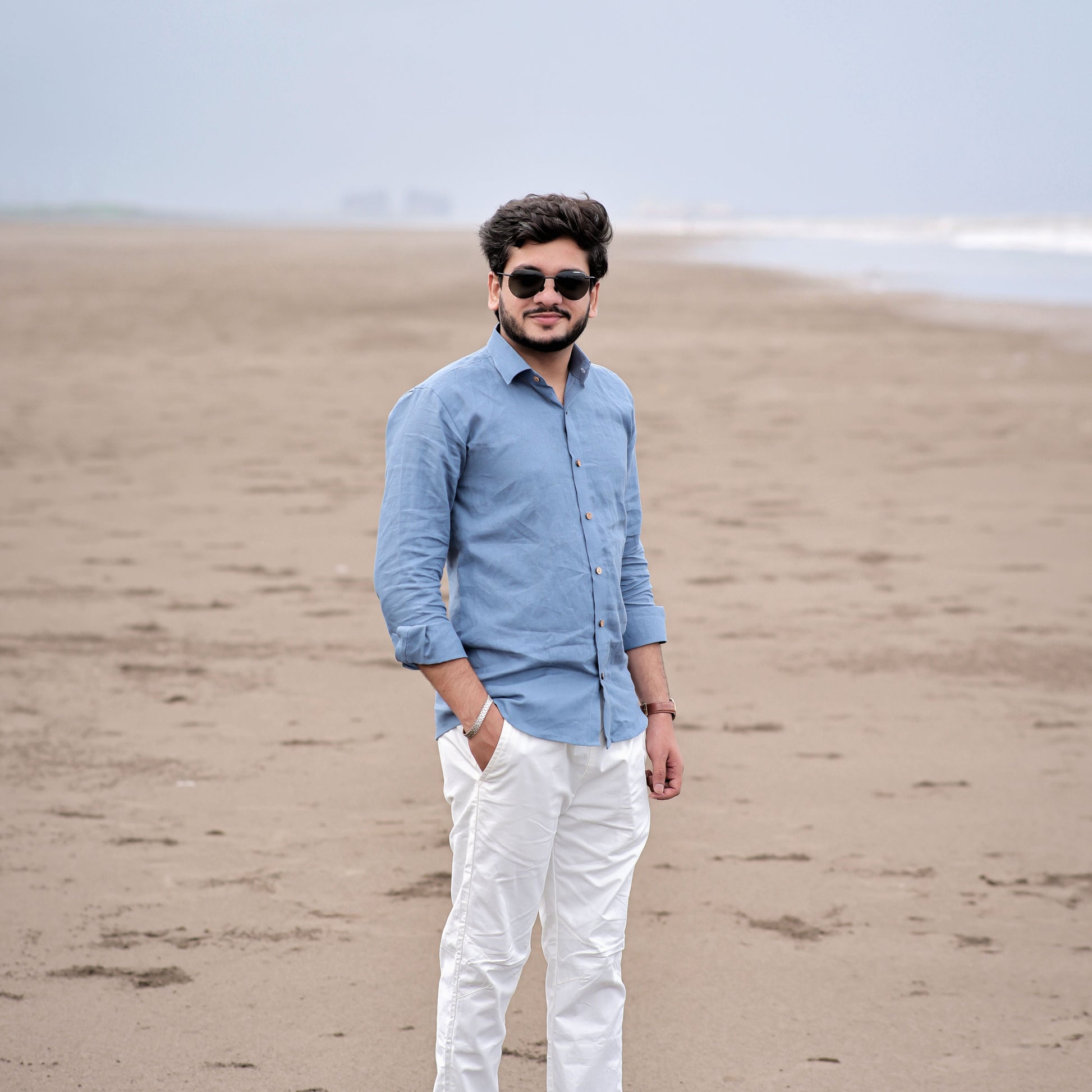 men's linen shirt