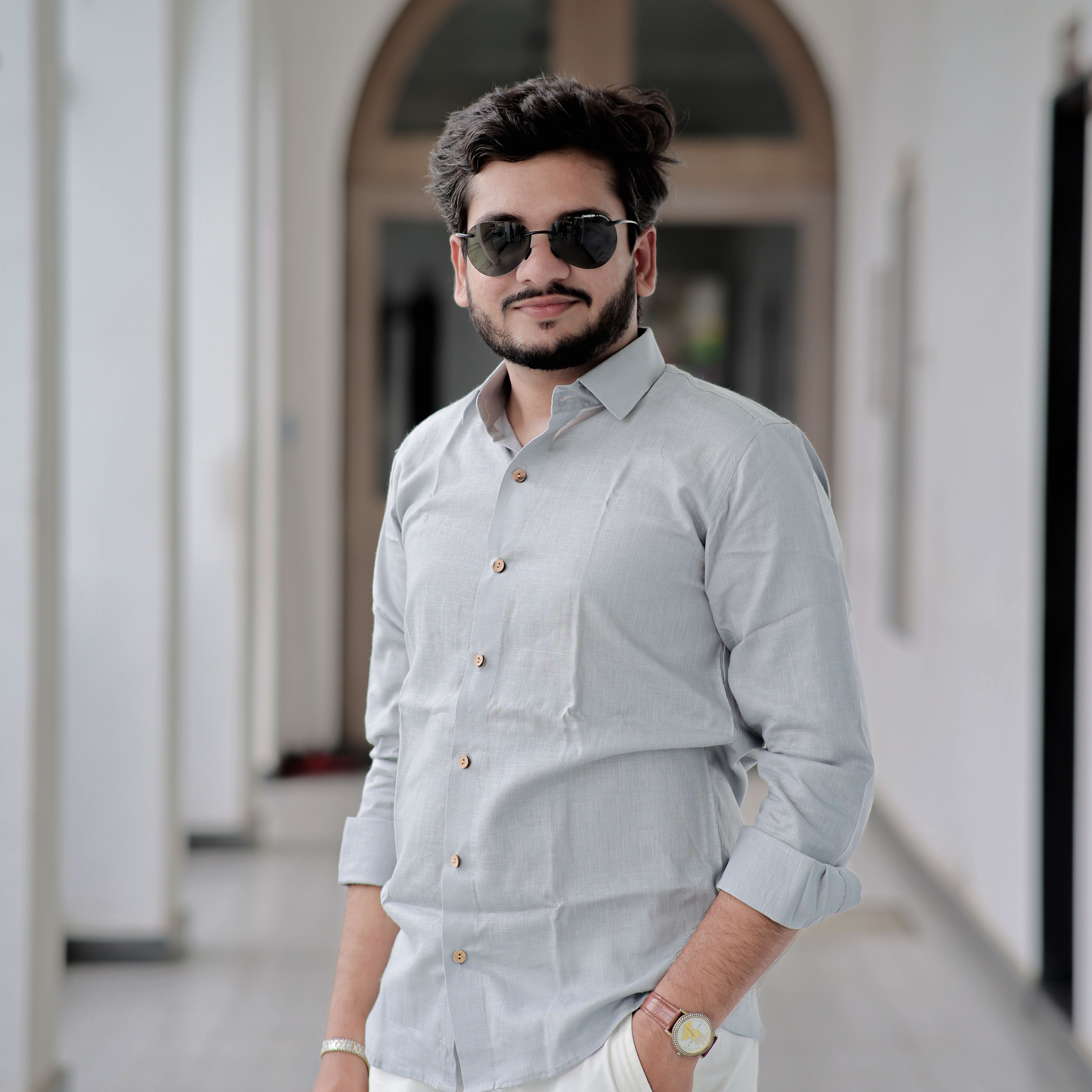 Grey Outfit for Men