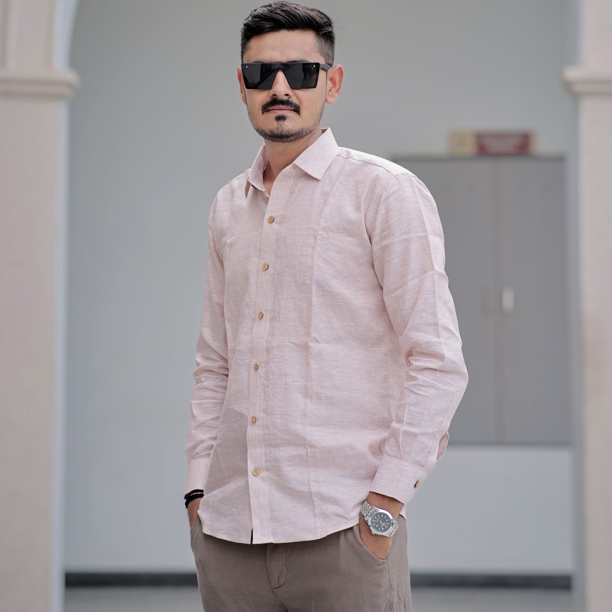 Full Sleeve Linen Shirt
