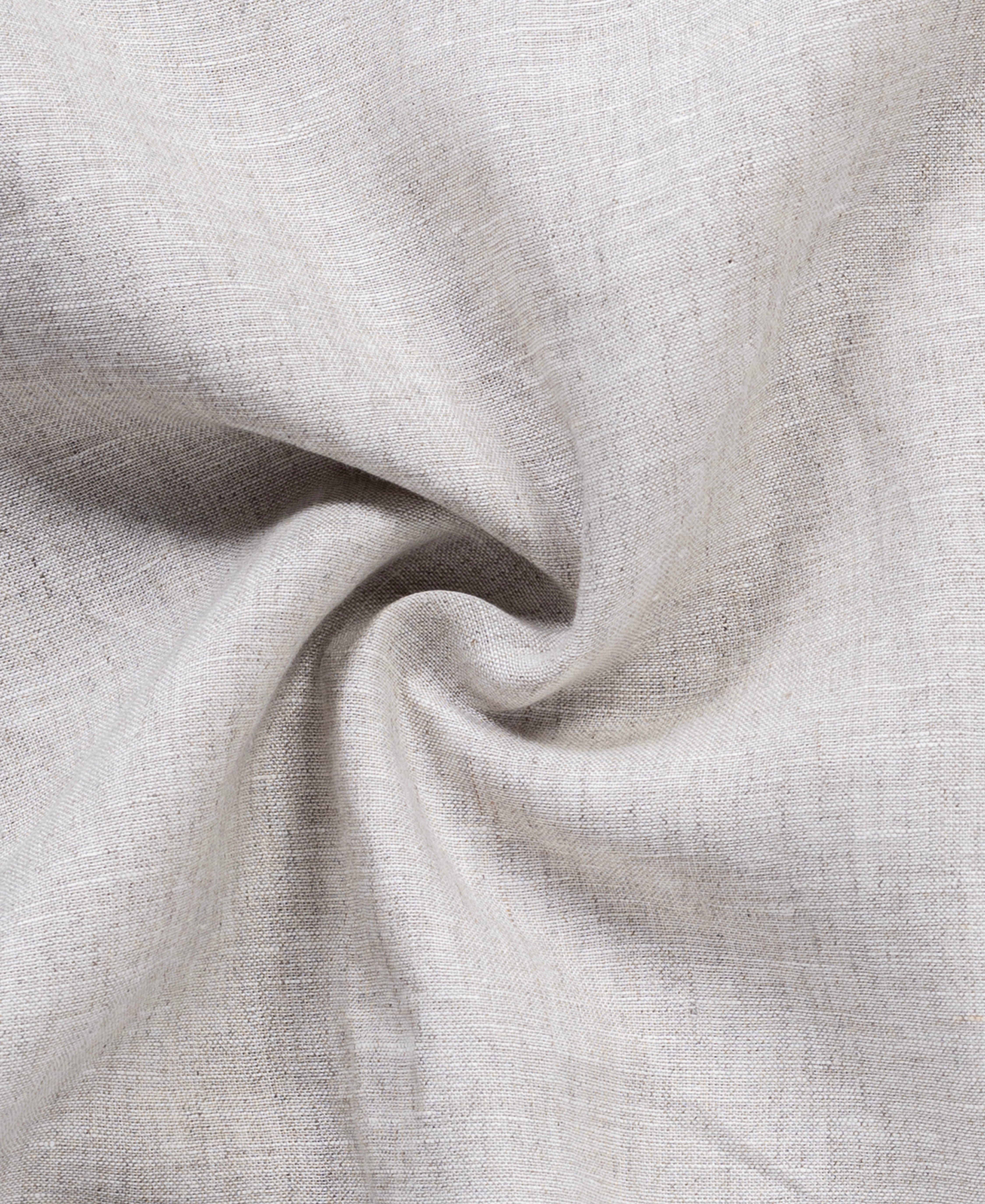 Beige Comfort Wear Sandy Shore Pure Linen Full Sleeve Shirt